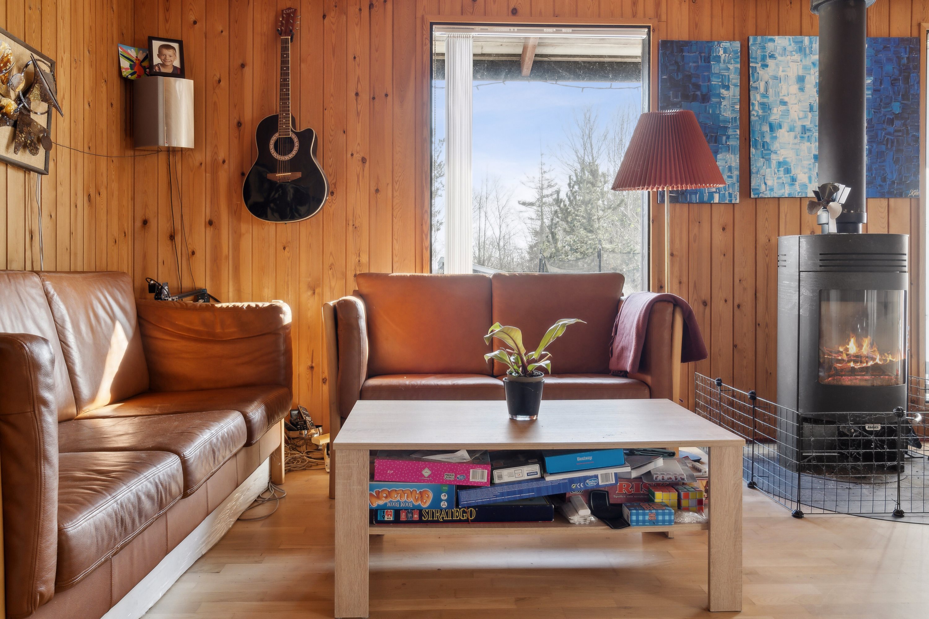 Fremhævet stue billede i fuldskærmstilstand. Billede af Blokhusvej 9, Gamløse, 4305 Orø