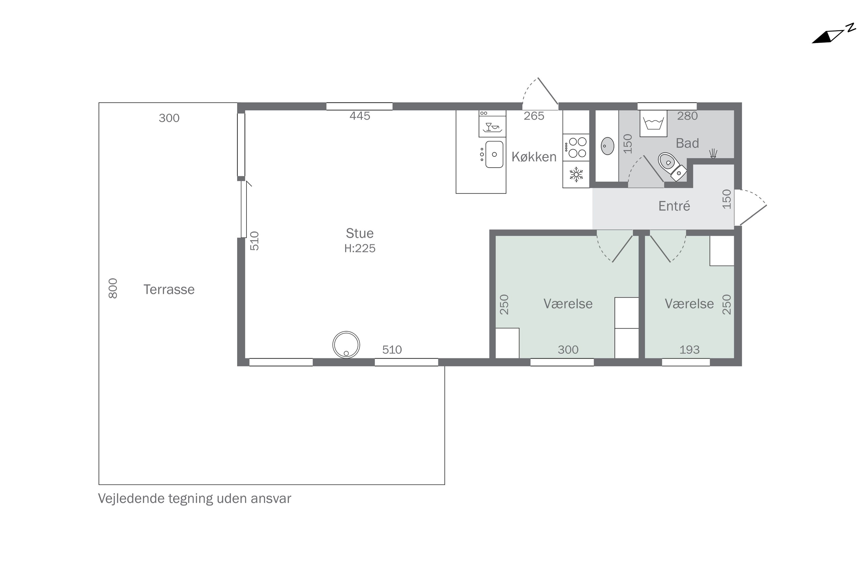 Plantegninger billede af Blokhusvej 9, Gamløse, 4305 Orø