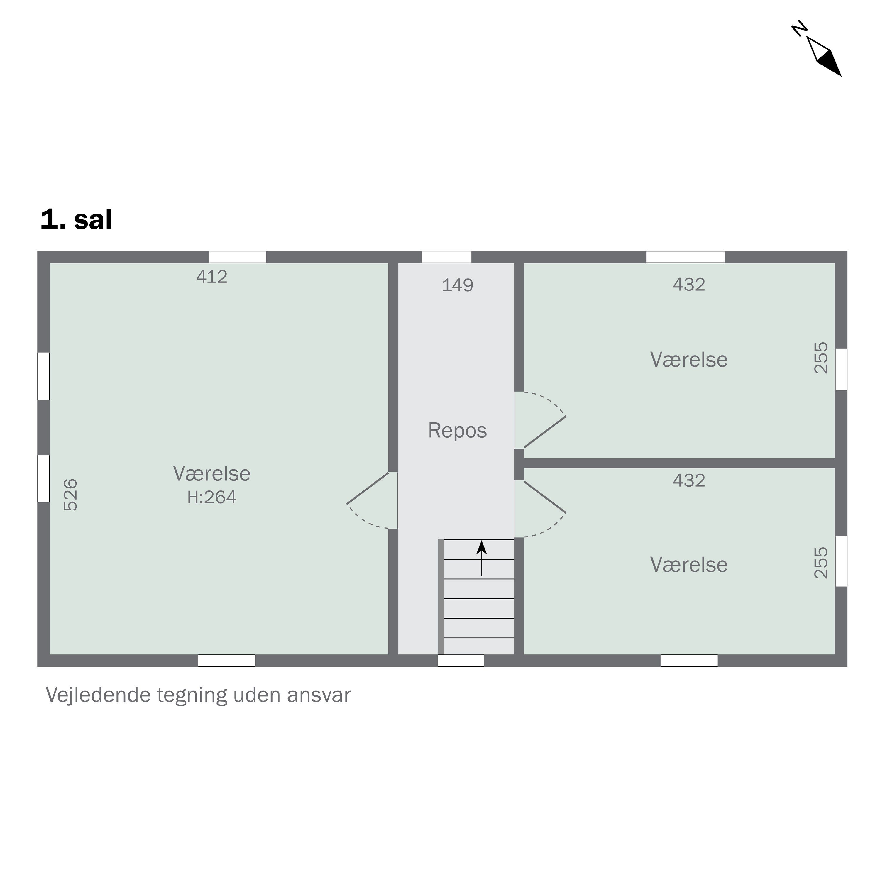 Plantegninger billede af Vårøvej 13, Tåsinge, 5700 Svendborg