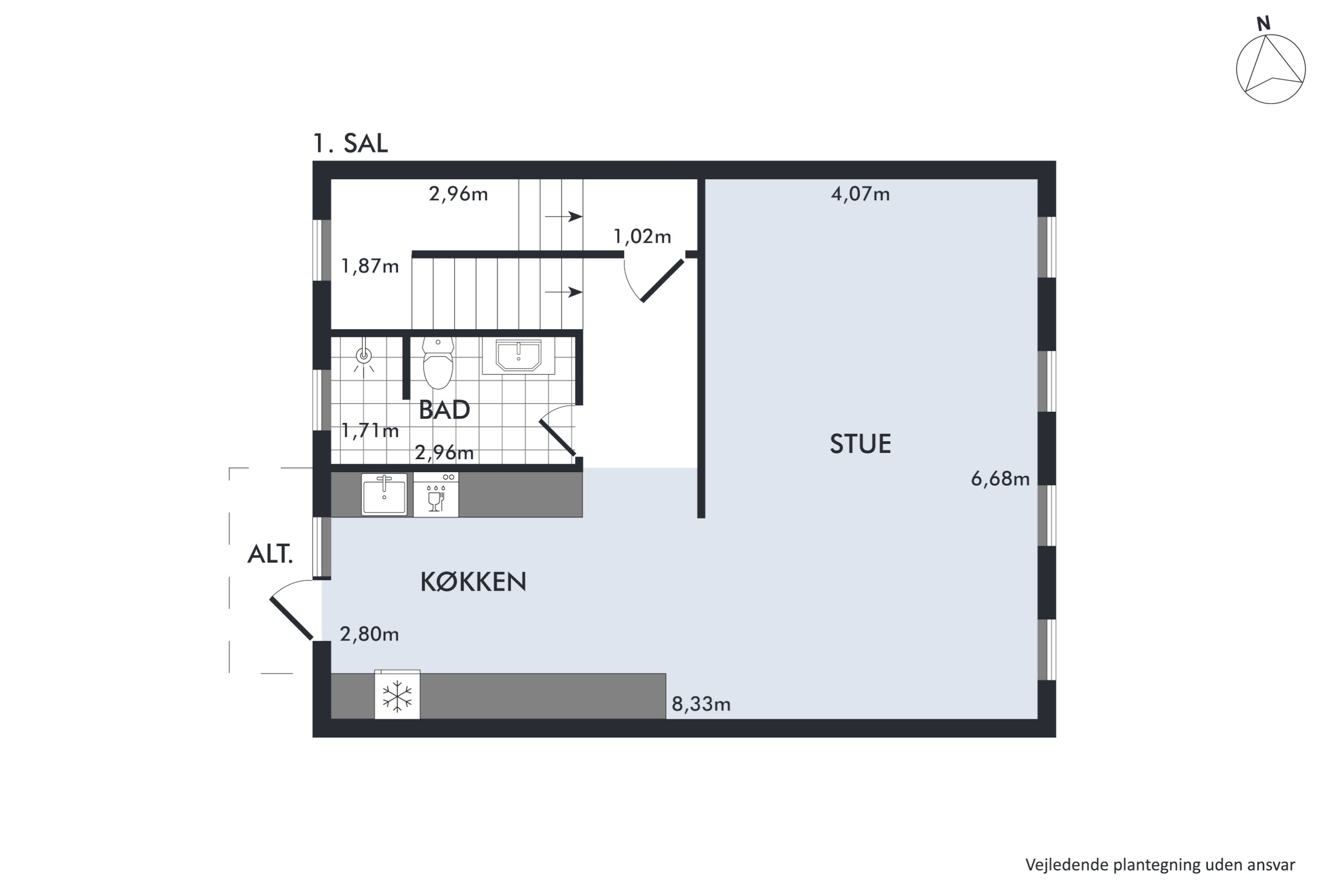 Plantegninger billede af Skovvejen 91, 8000 Aarhus C