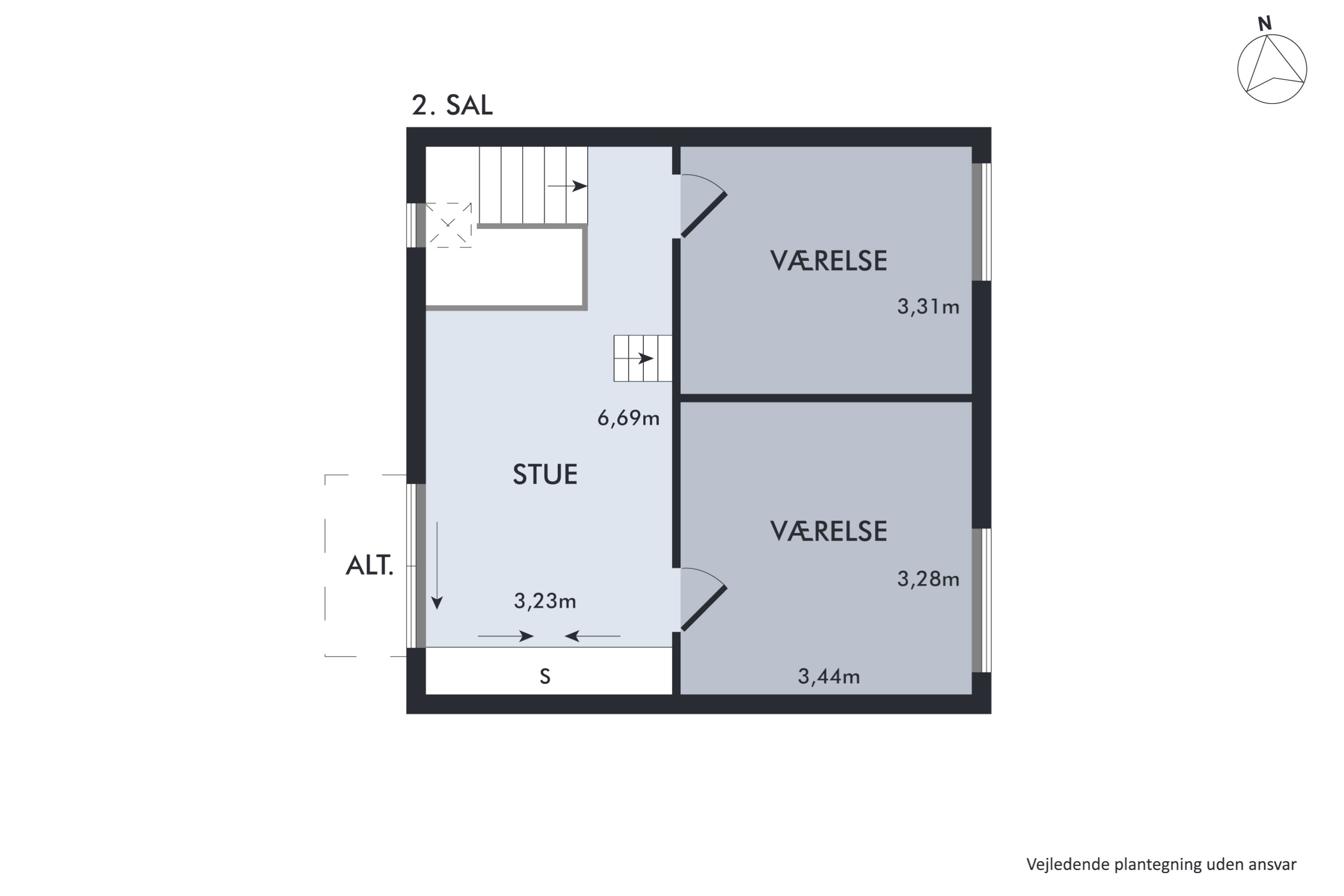 Plantegninger billede af Skovvejen 91, 8000 Aarhus C