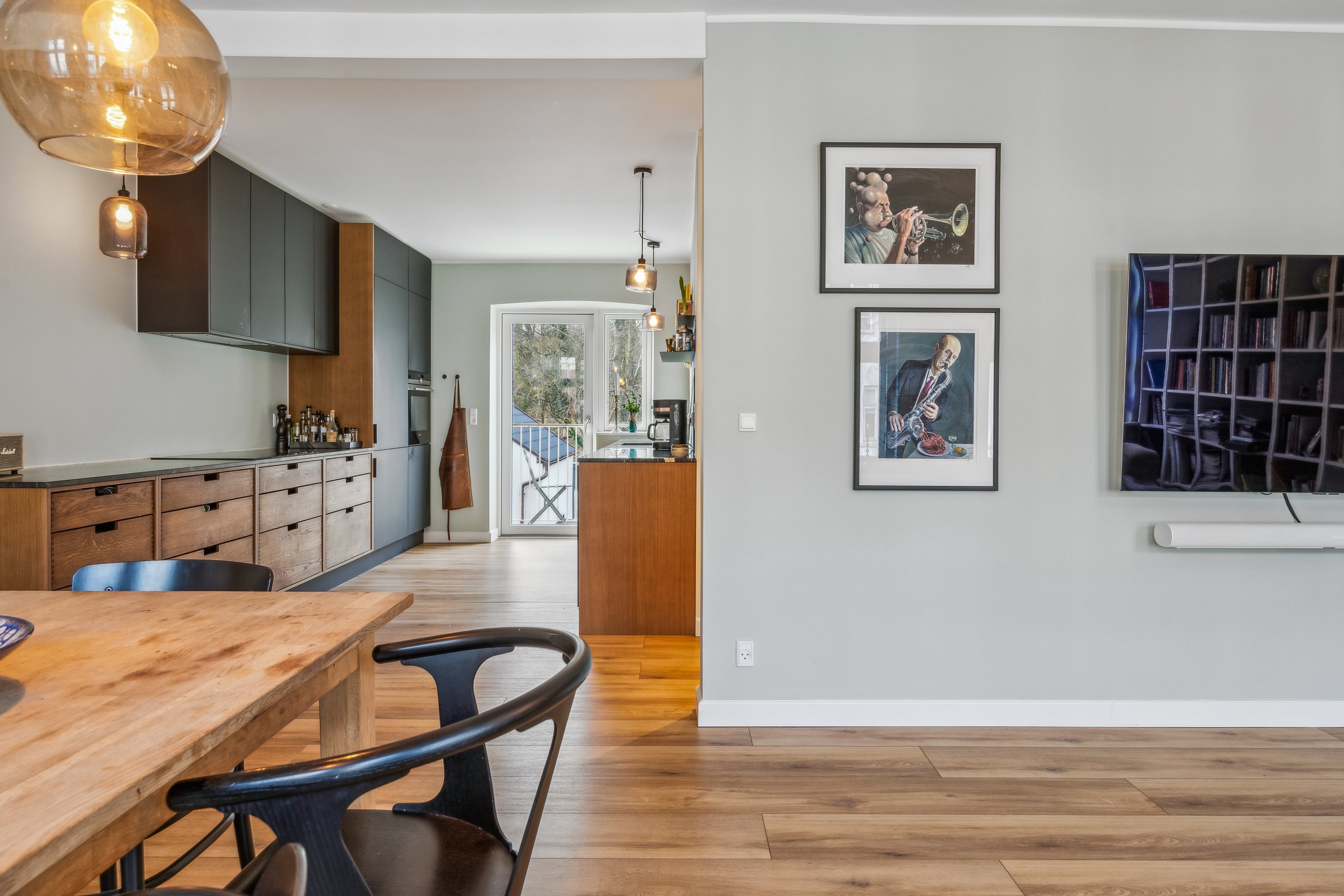 Fremhævet stue billede i fuldskærmstilstand. Billede af Skovvejen 91, 8000 Aarhus C