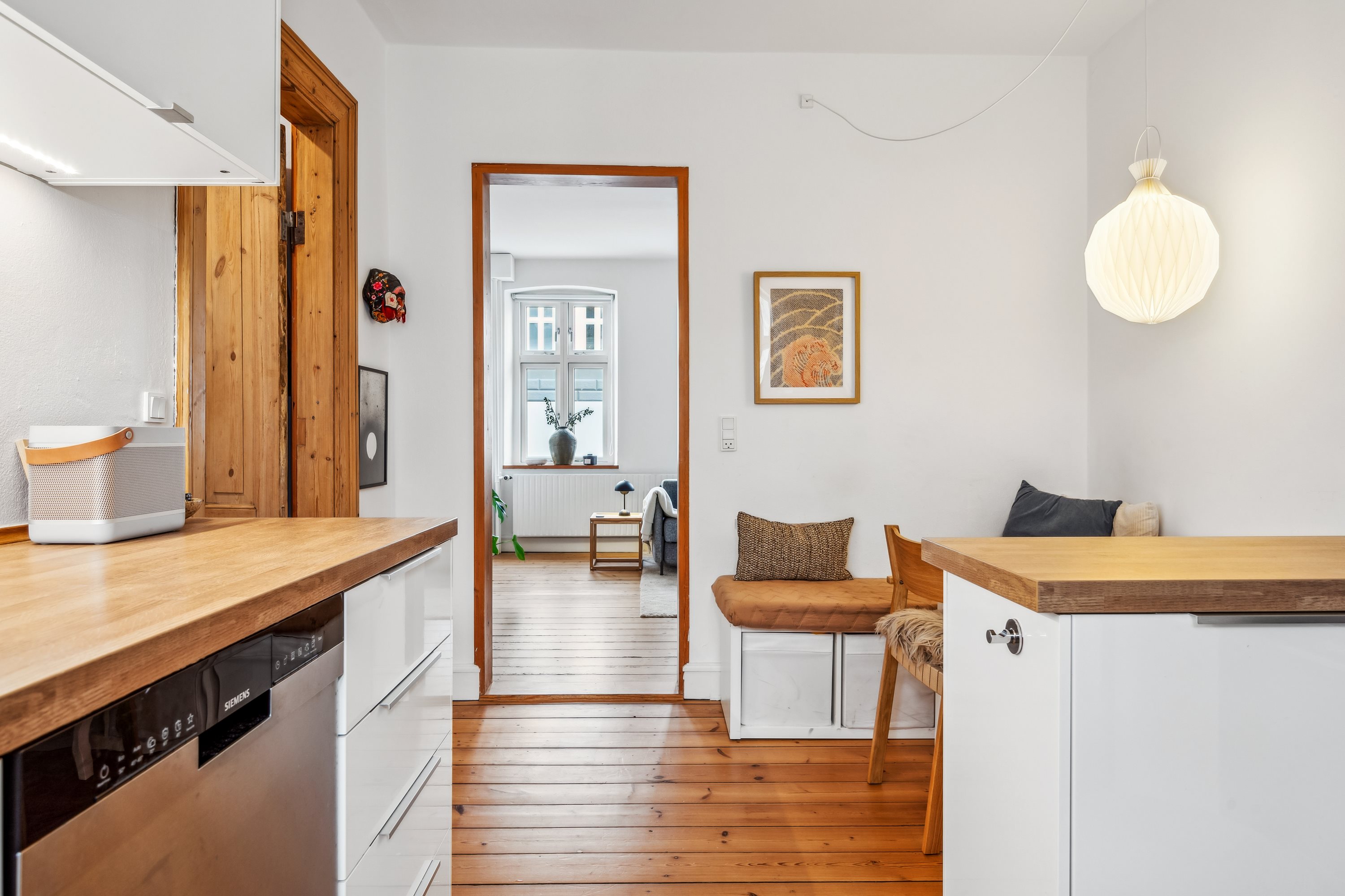 Fremhævet køkken billede i fuldskærmstilstand. Billede af Skovvejen 91, 8000 Aarhus C