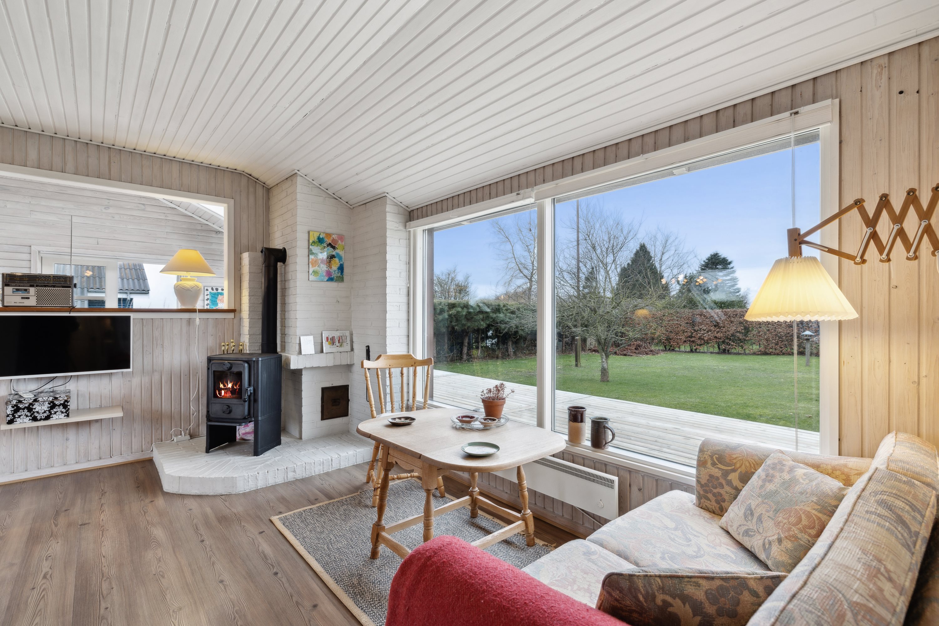 Fremhævet stue billede i fuldskærmstilstand. Billede af Ærøvej 4, Horne, 5600 Faaborg