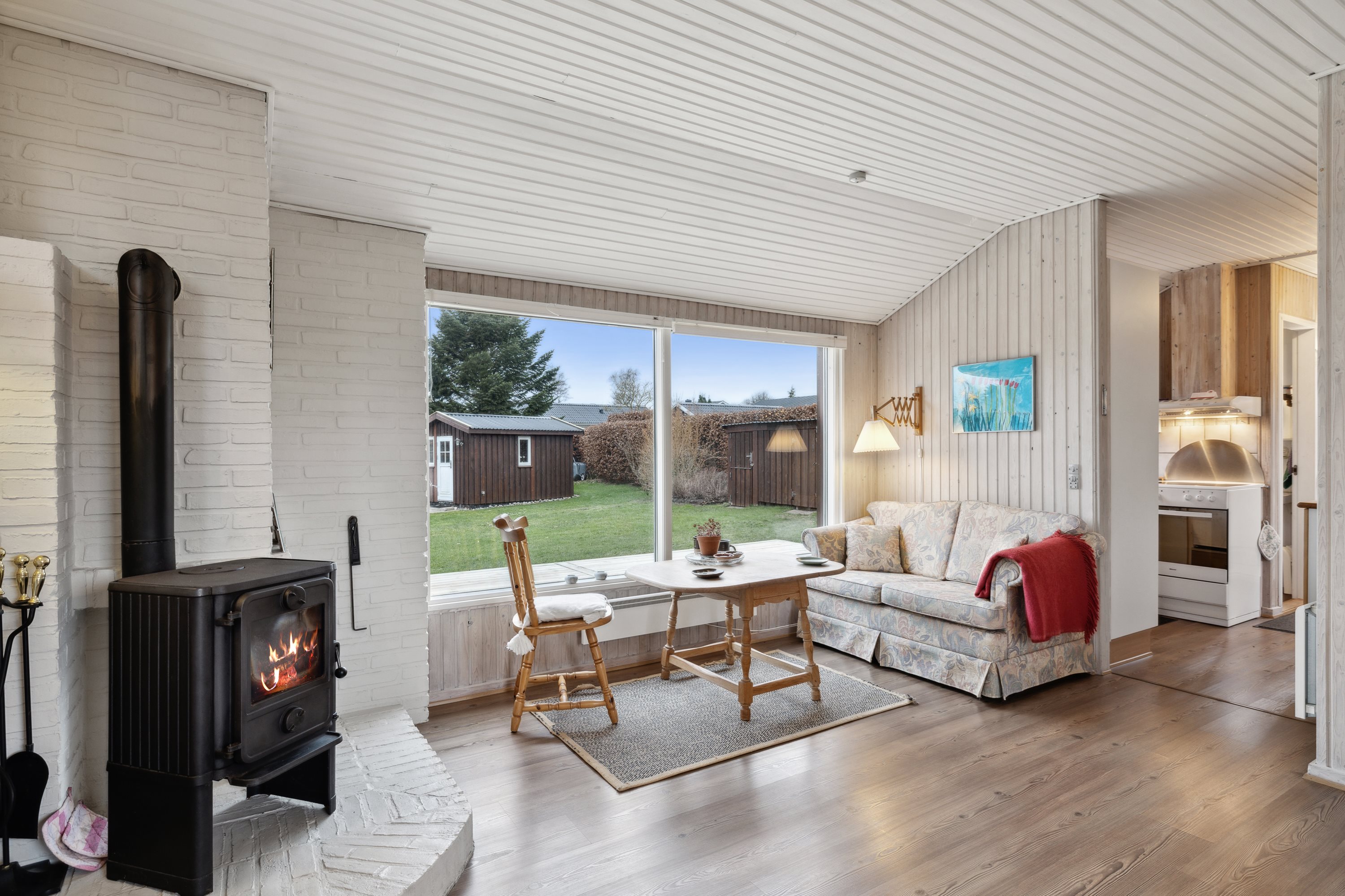 Fremhævet stue billede i fuldskærmstilstand. Billede af Ærøvej 4, Horne, 5600 Faaborg