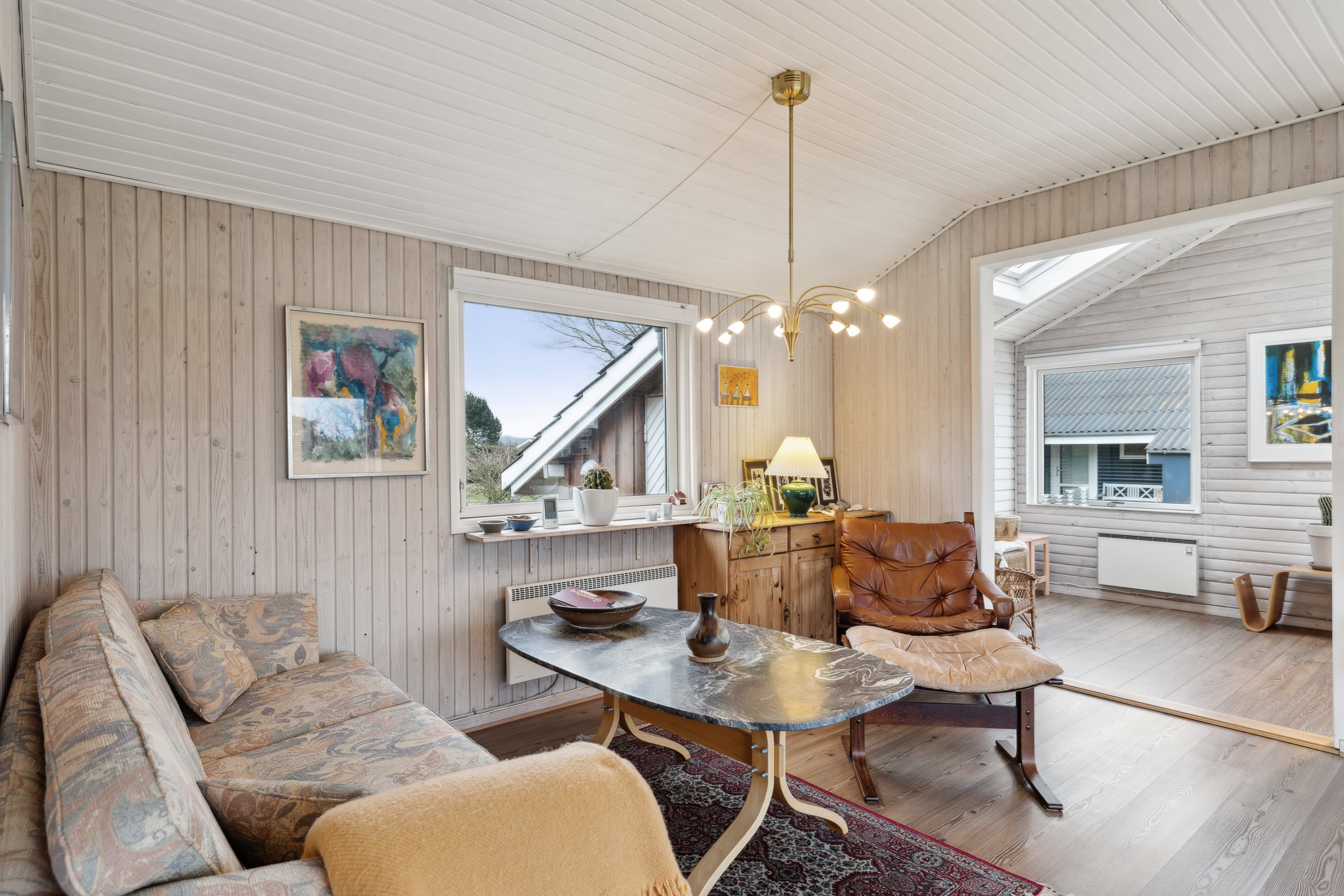 Fremhævet stue billede i fuldskærmstilstand. Billede af Ærøvej 4, Horne, 5600 Faaborg