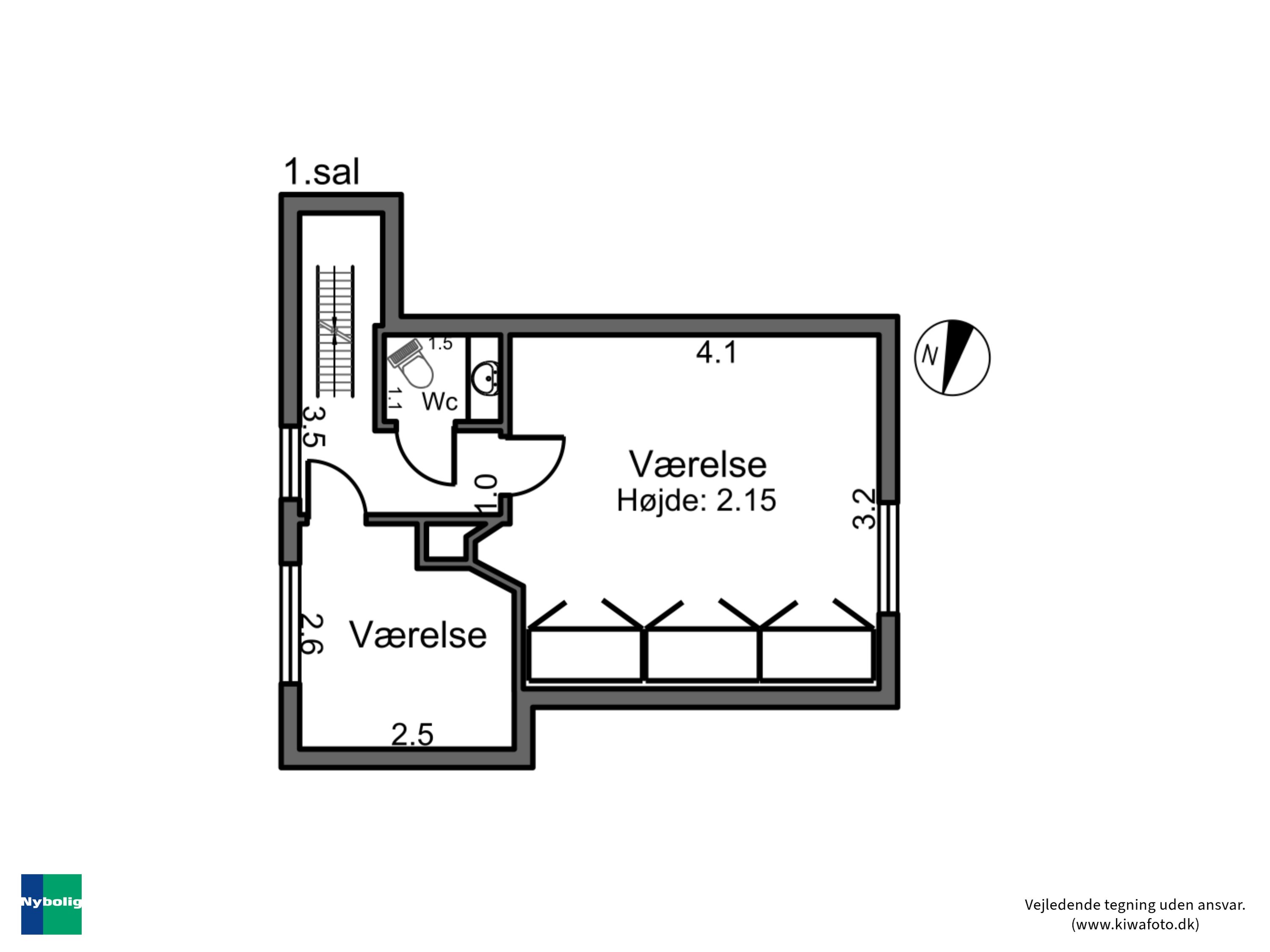 Plantegninger billede af Østervang 31, 4930 Maribo
