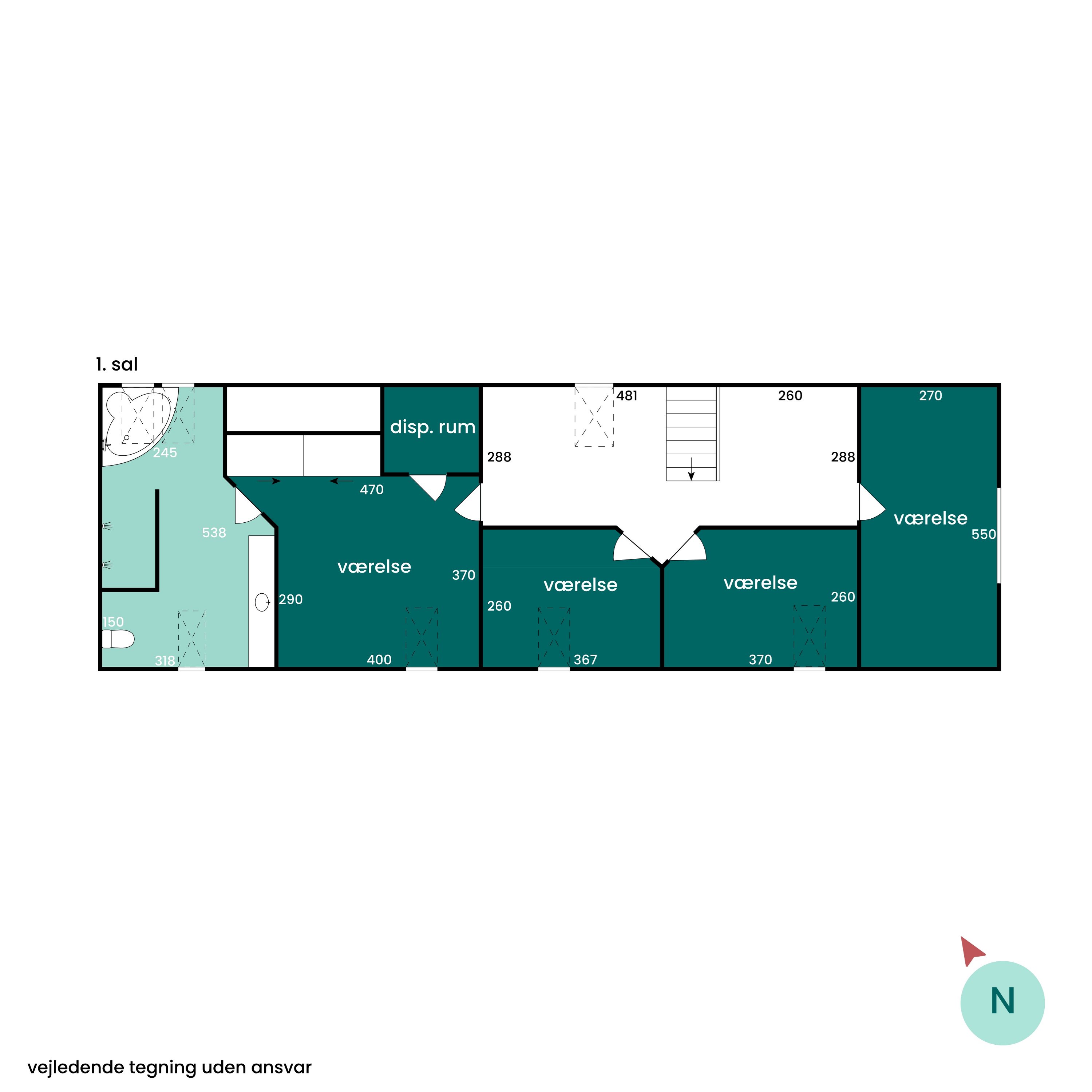 Plantegninger billede af Tømrervej 2, 6710 Esbjerg V