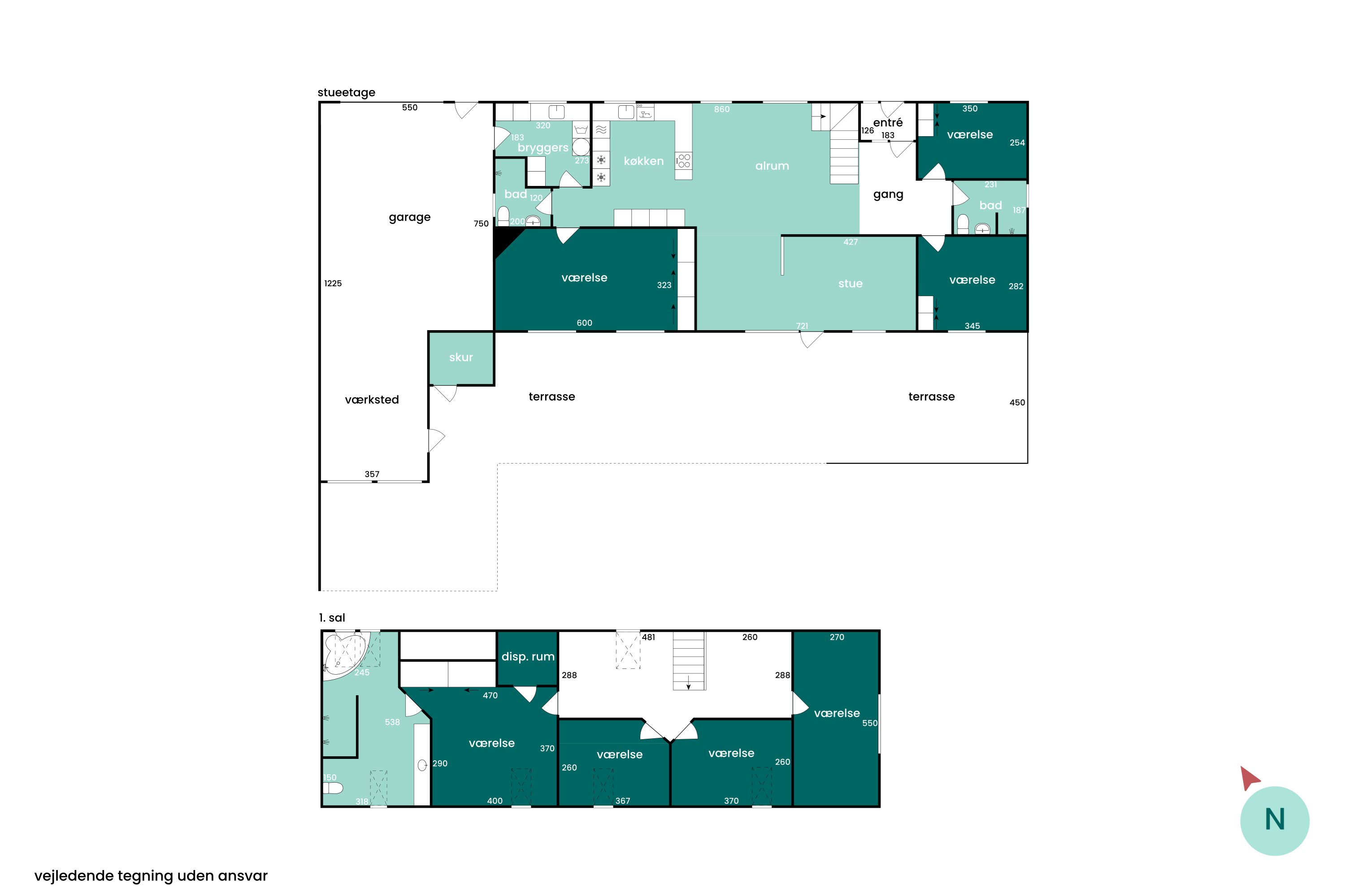 Plantegninger billede af Tømrervej 2, 6710 Esbjerg V