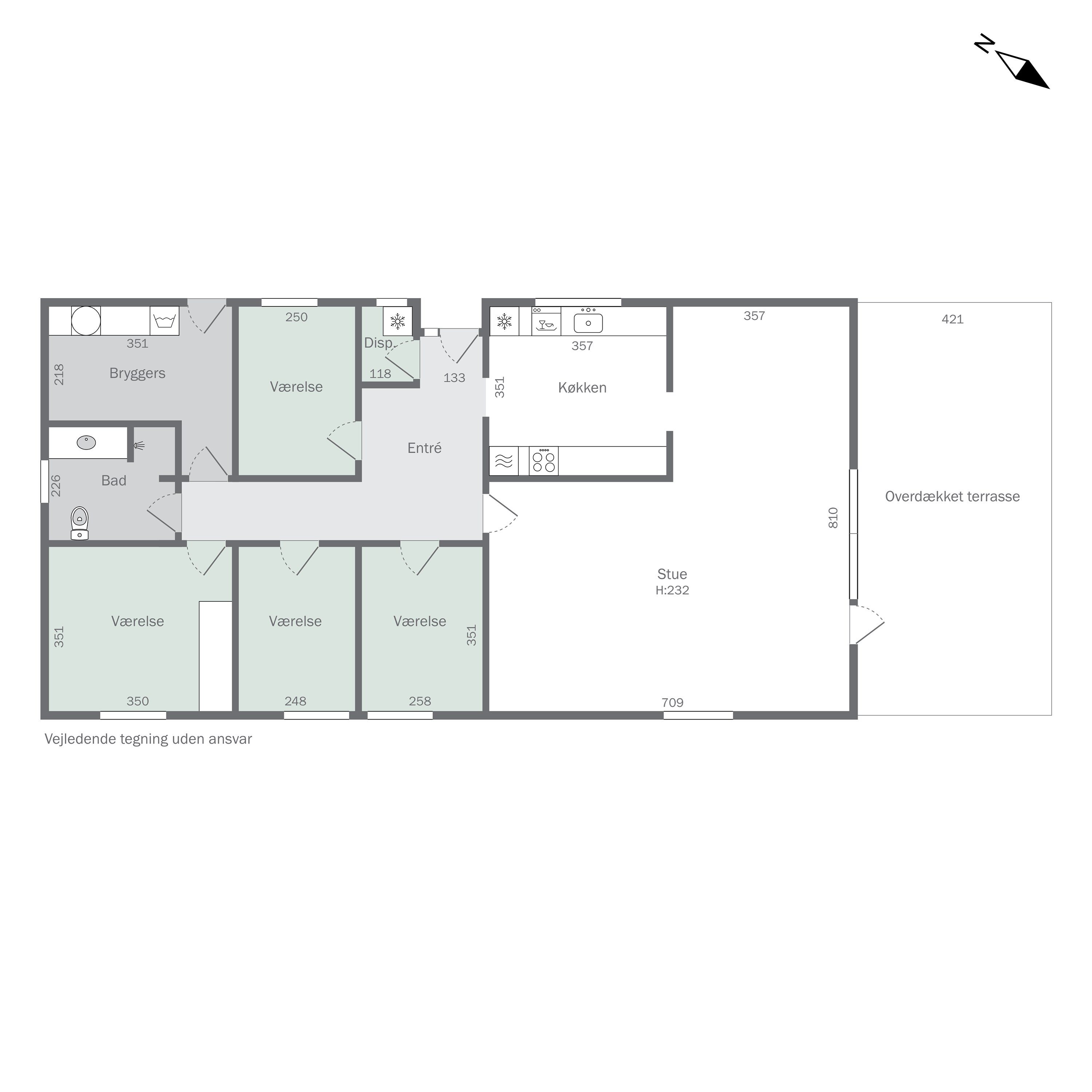 Plantegninger billede af Anton Bøjesvej 3, 4581 Rørvig