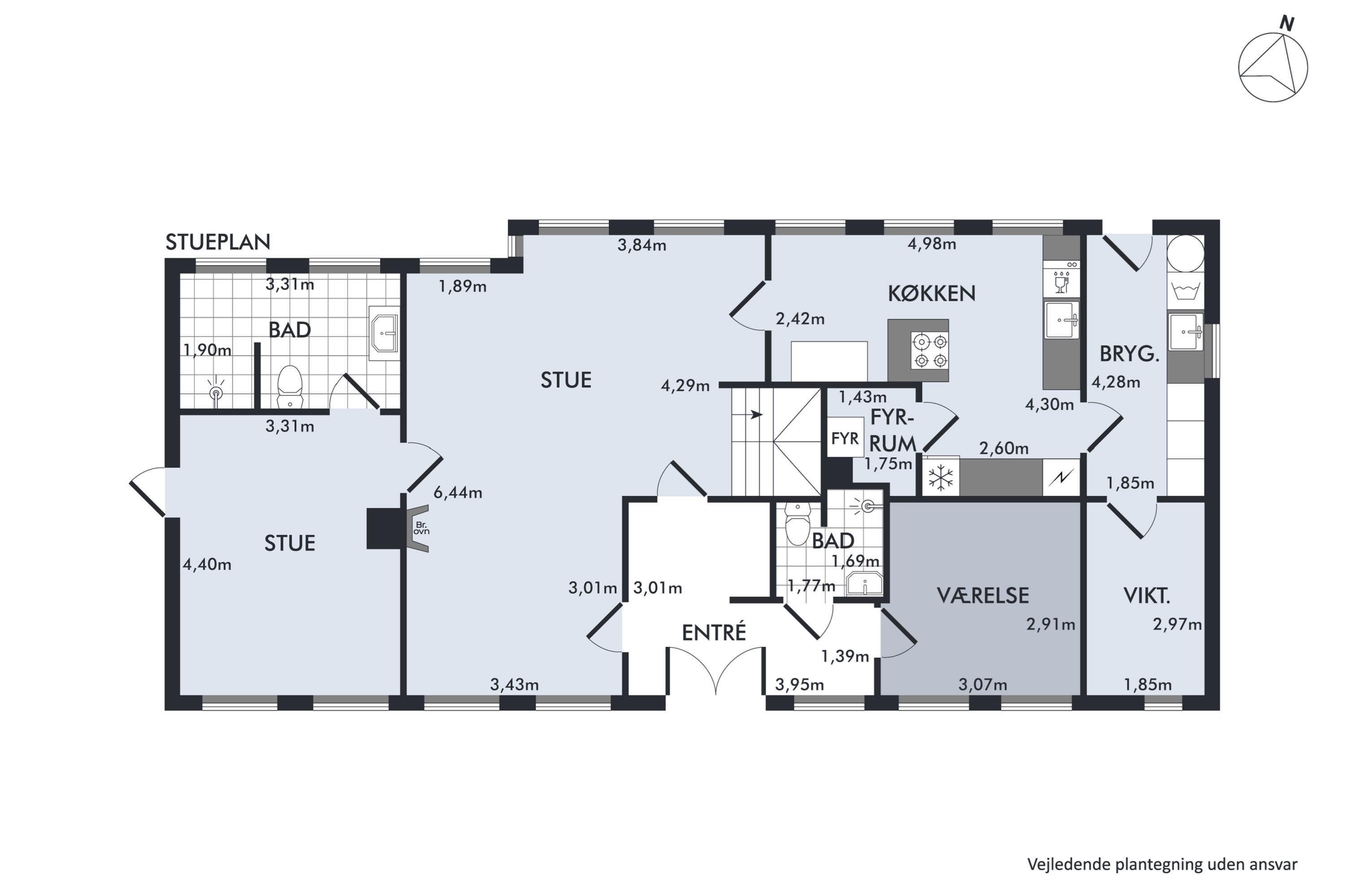 Plantegninger billede af Nørre Kettingskov 5, 6440 Augustenborg