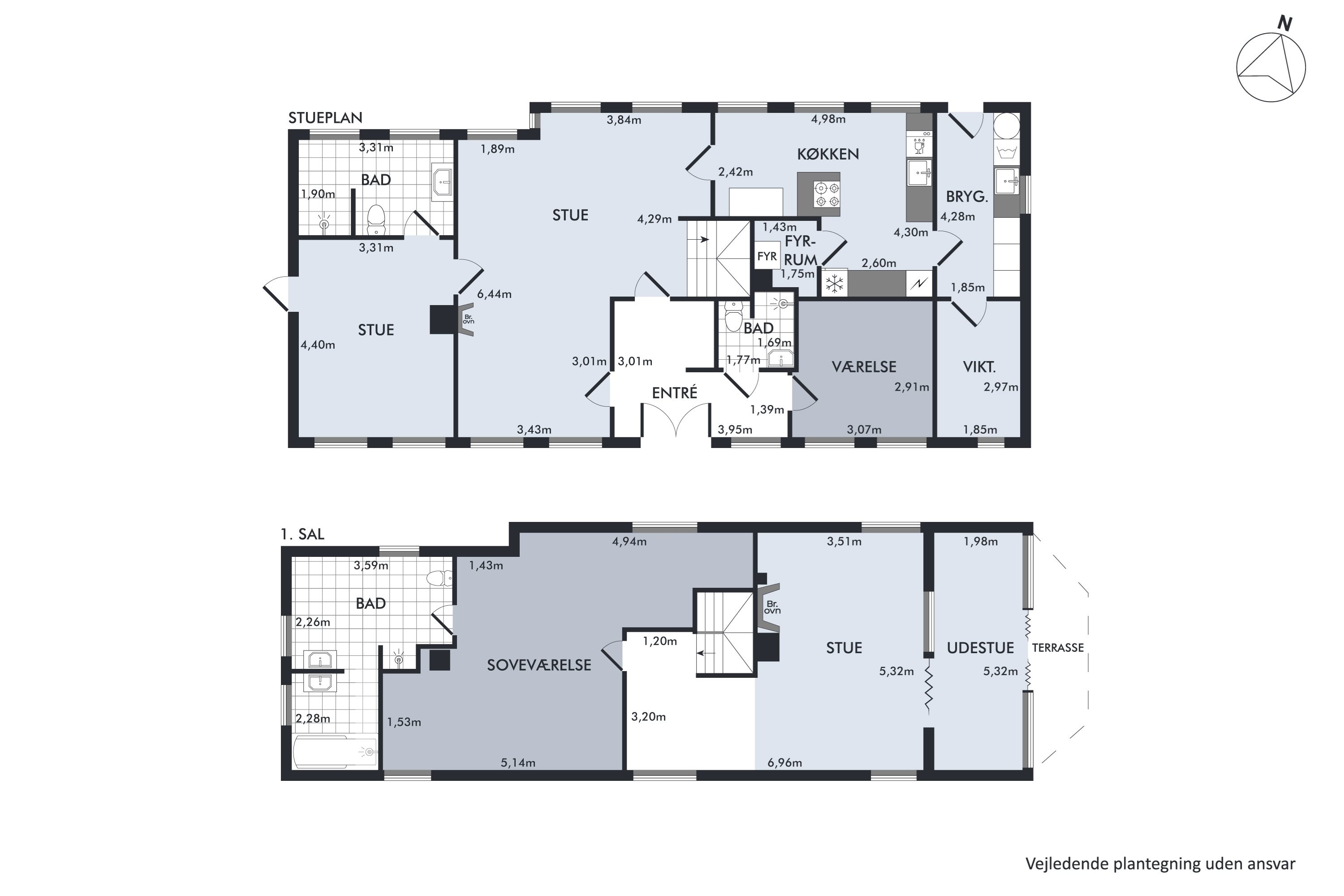 Plantegninger billede af Nørre Kettingskov 5, 6440 Augustenborg