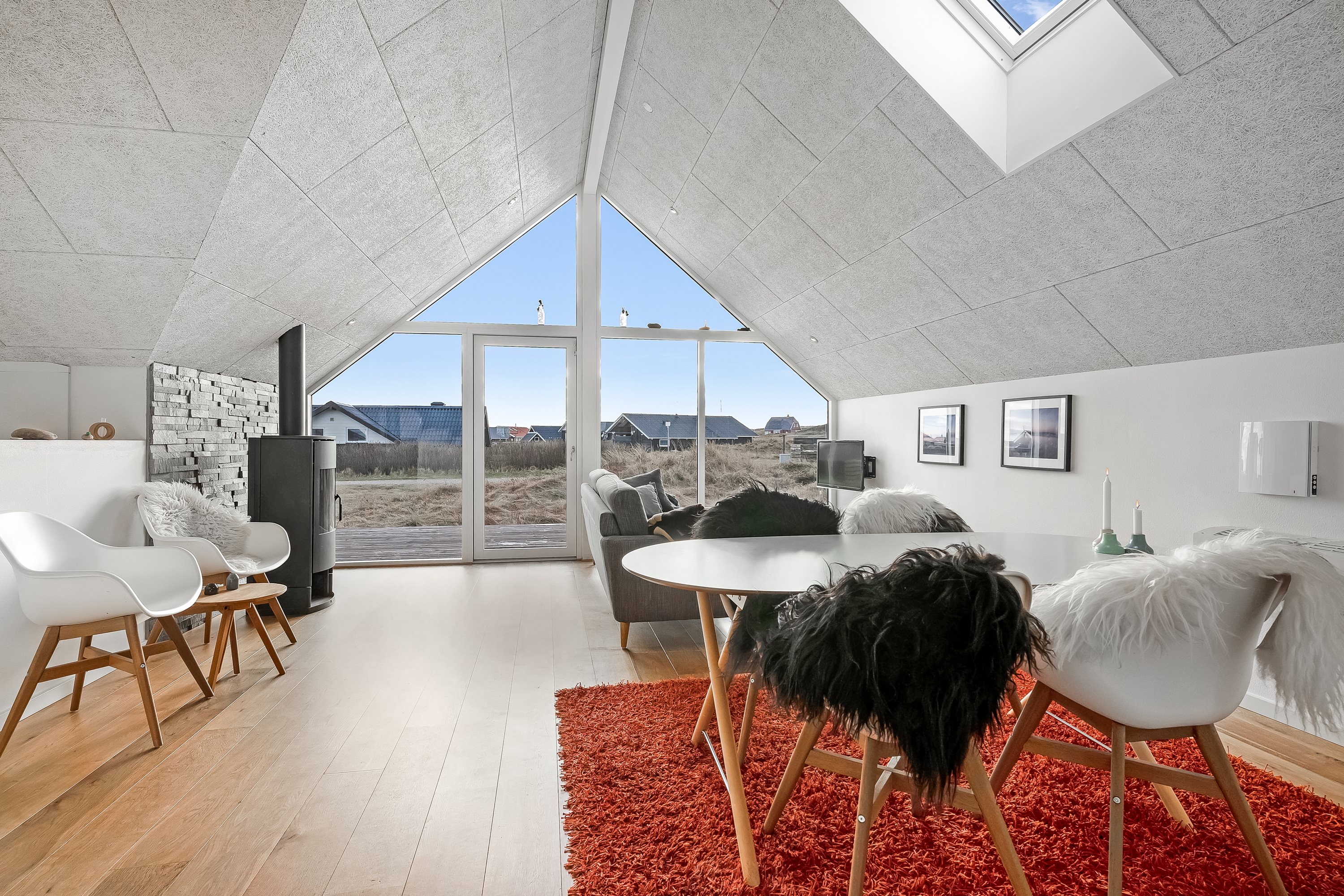 Fremhævet stue billede i fuldskærmstilstand. Billede af Vejlby Klit 247, Vejlby, 7673 Harboøre