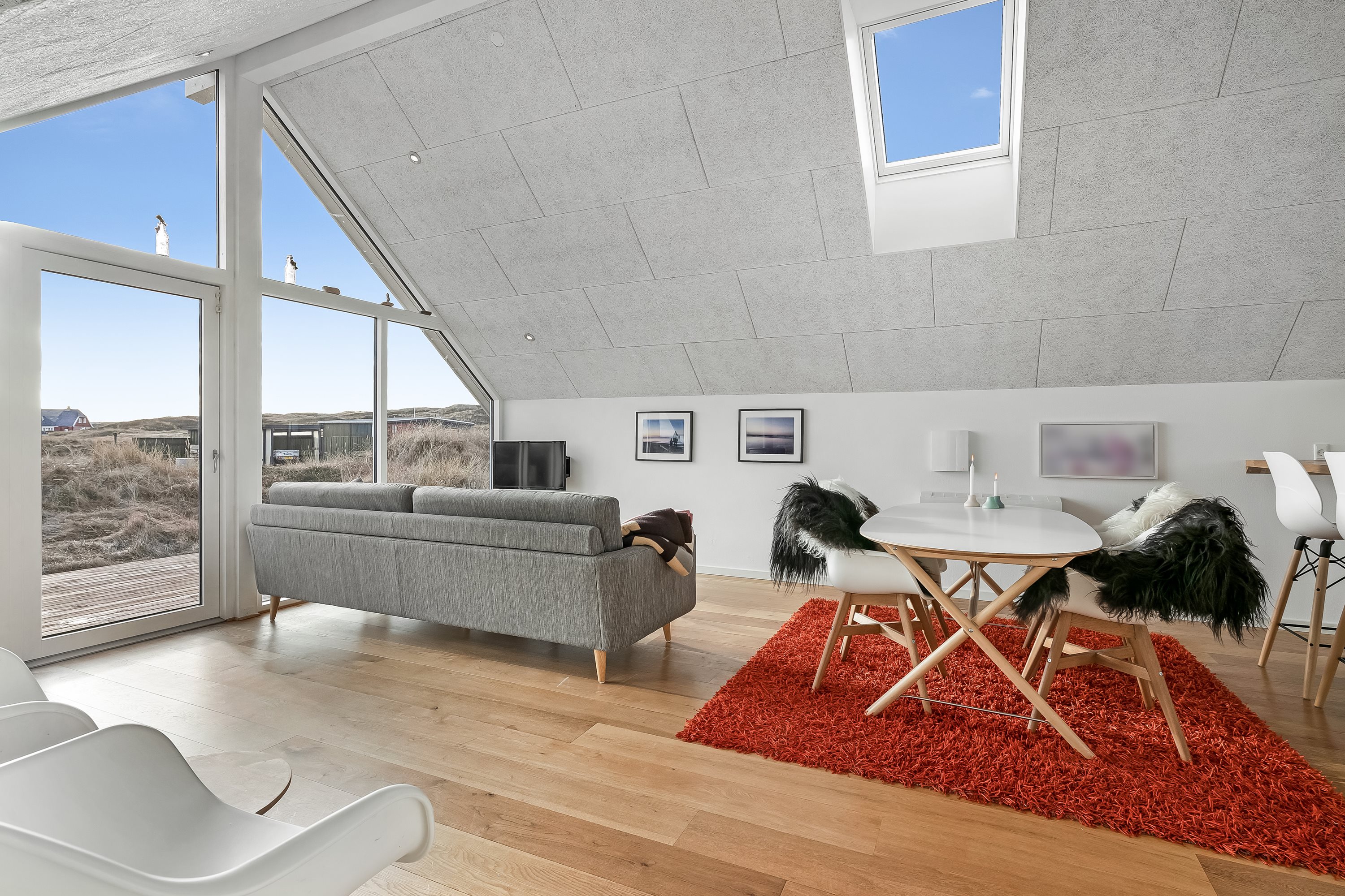 Fremhævet stue billede i fuldskærmstilstand. Billede af Vejlby Klit 247, Vejlby, 7673 Harboøre