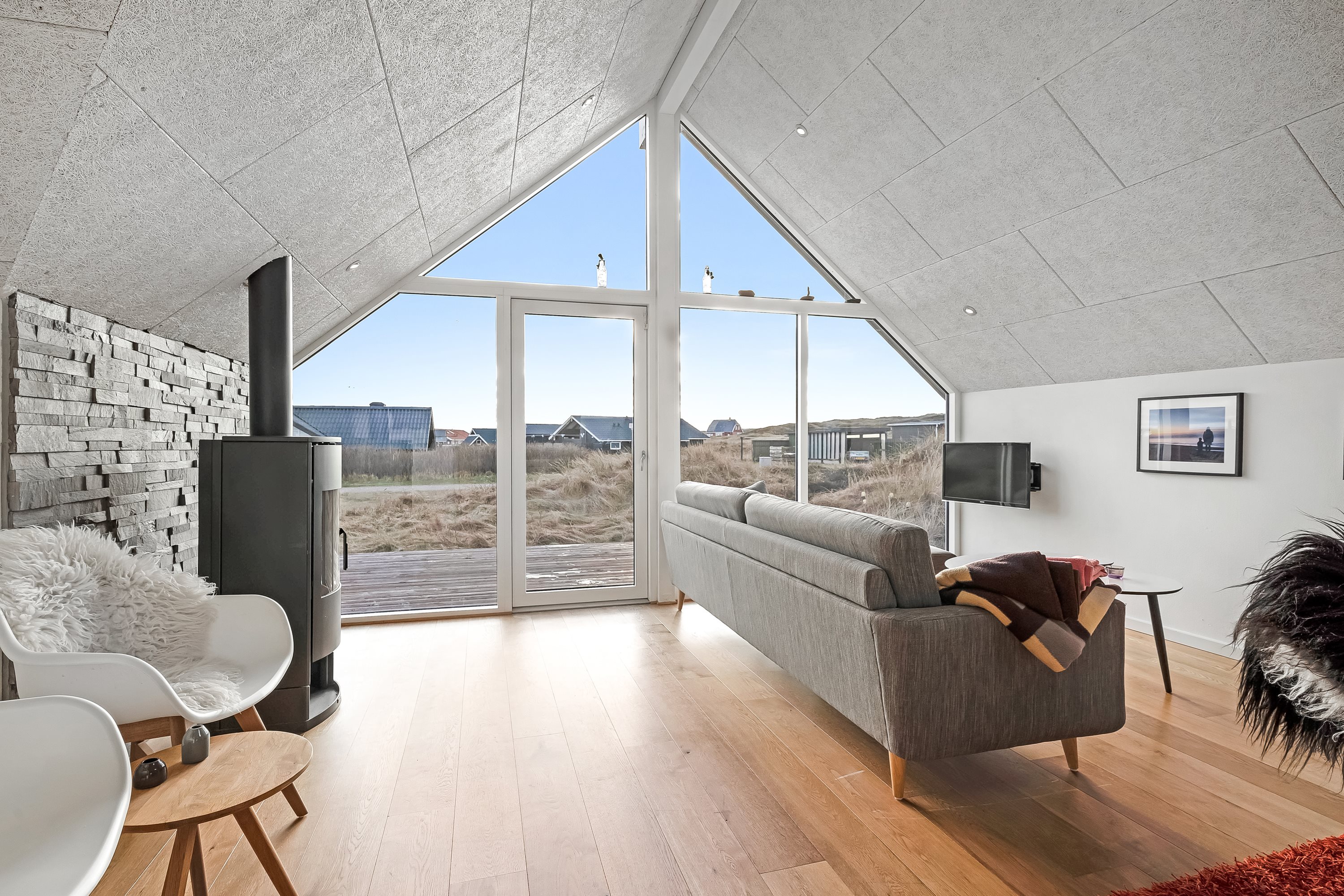 Fremhævet stue billede i fuldskærmstilstand. Billede af Vejlby Klit 247, Vejlby, 7673 Harboøre
