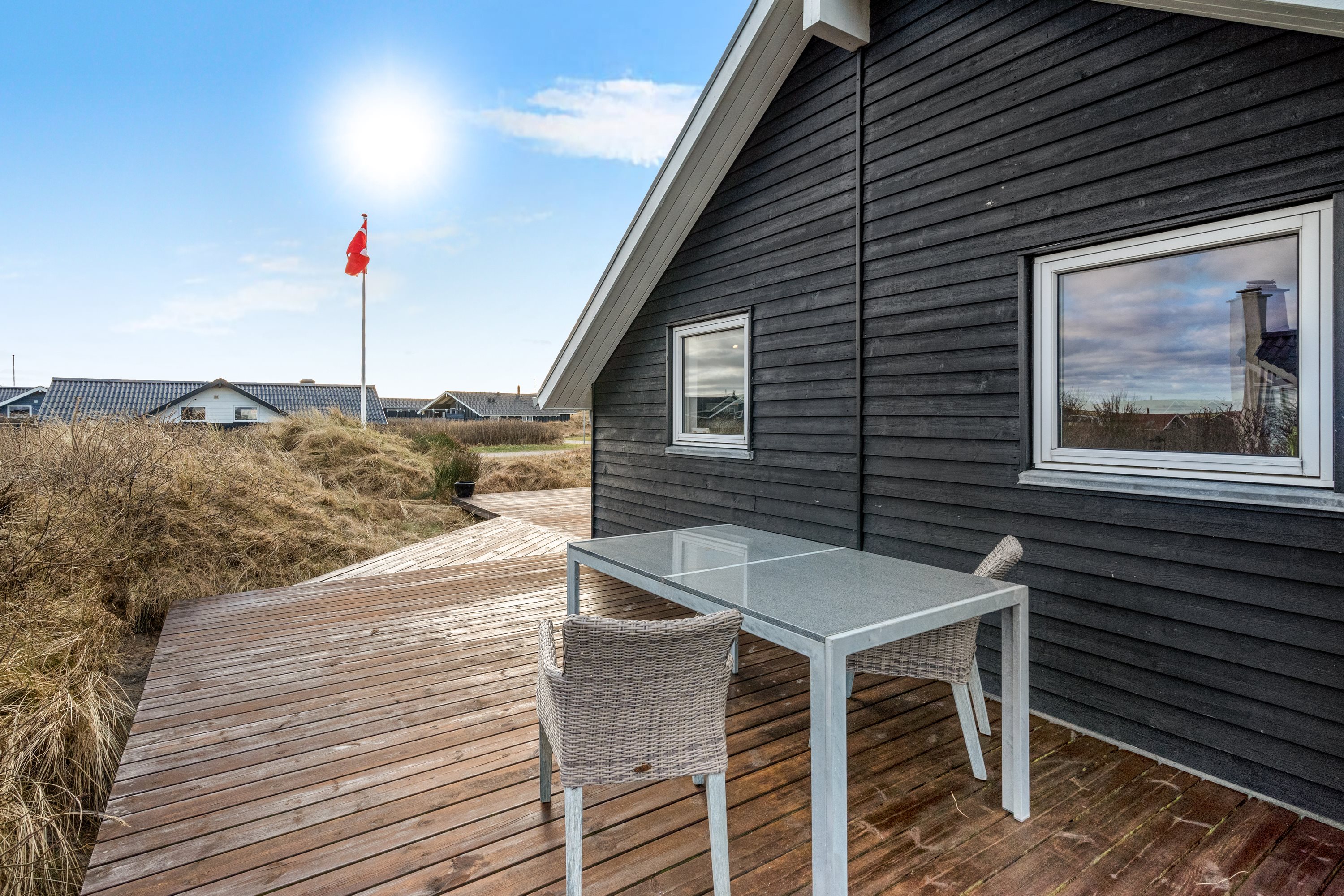 Fremhævet terrasse billede i fuldskærmstilstand. Billede af Vejlby Klit 247, Vejlby, 7673 Harboøre