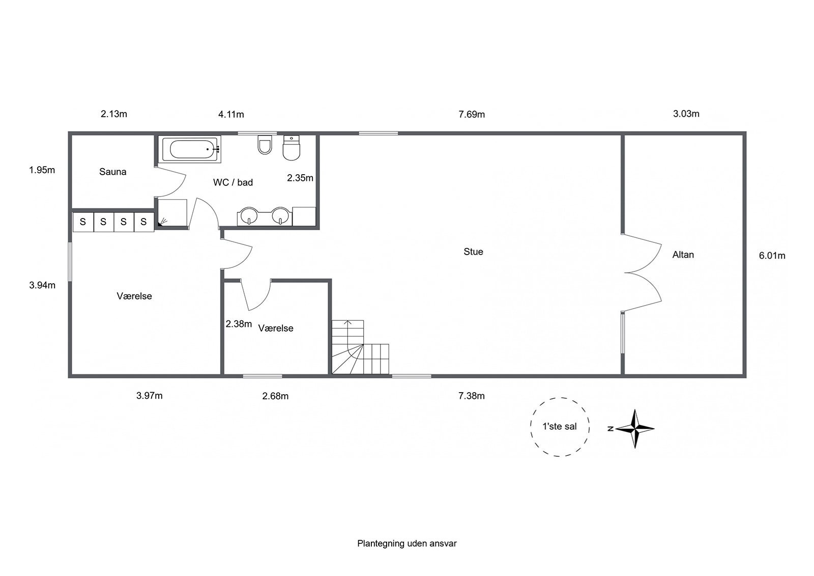 Plantegninger billede af Sybergsvej 2, 7000 Fredericia