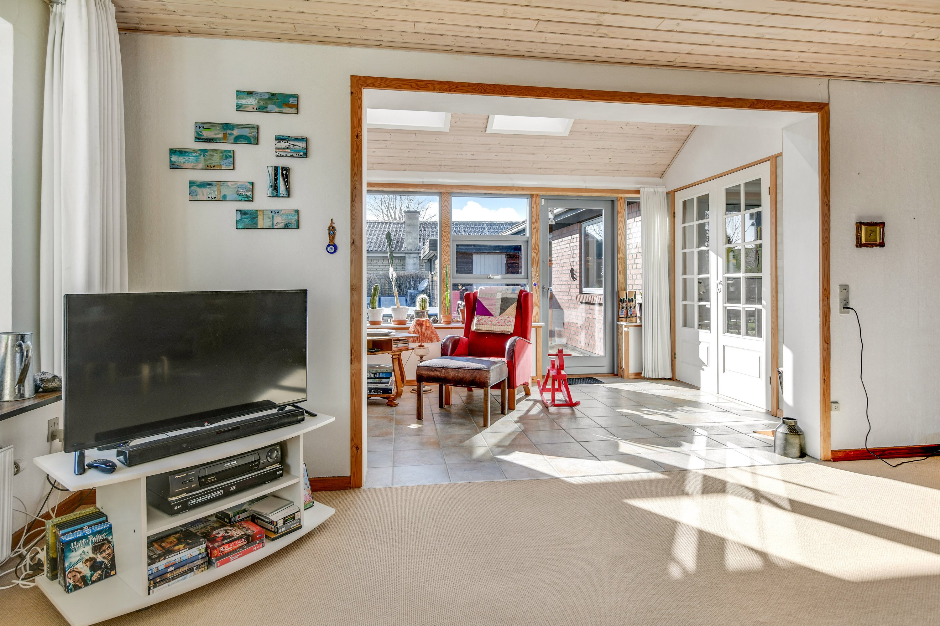 Fremhævet stue billede i fuldskærmstilstand. Billede af Fanøvej 22, 7200 Grindsted