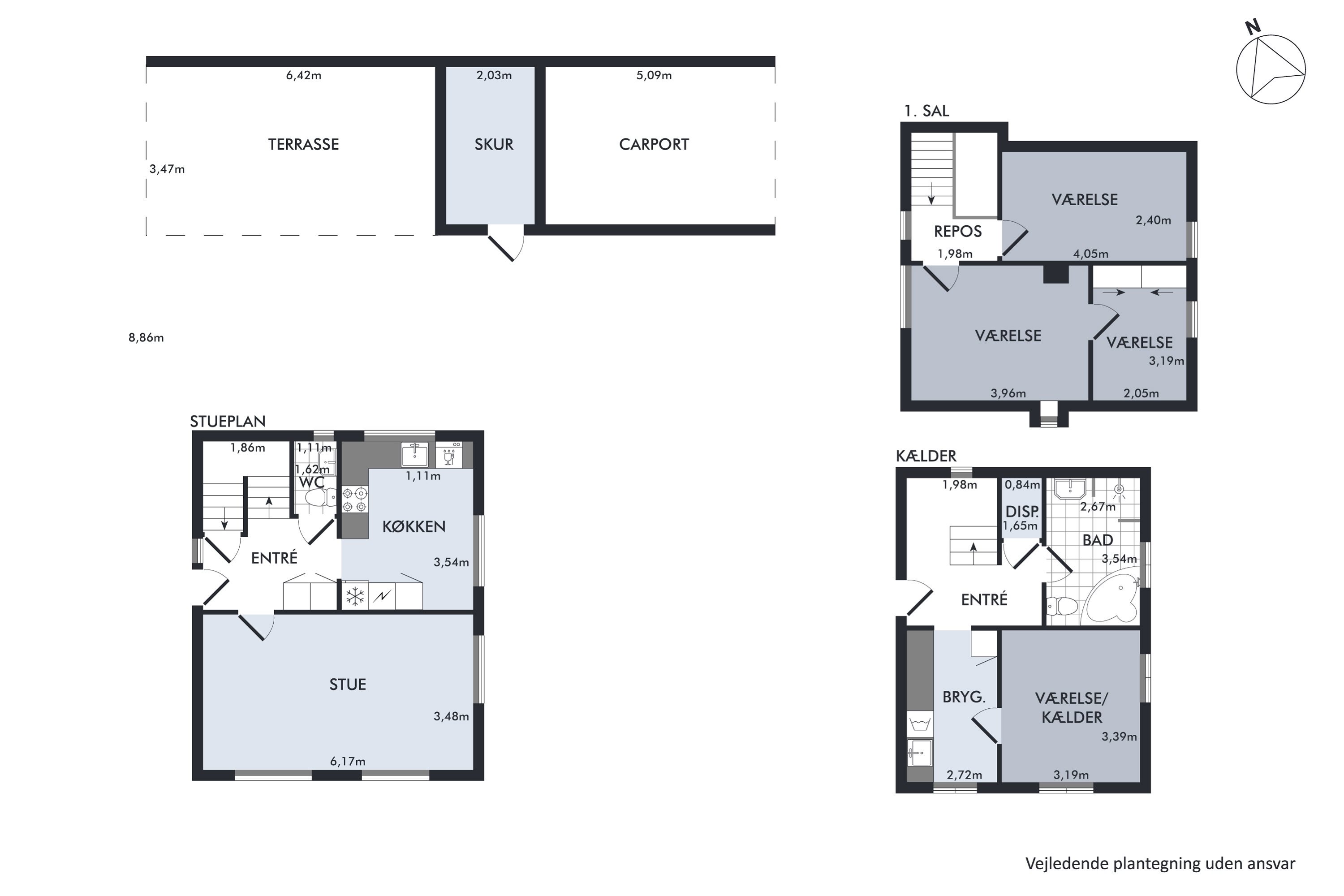 Plantegninger billede af Markedsgade 82B, 7900 Nykøbing M