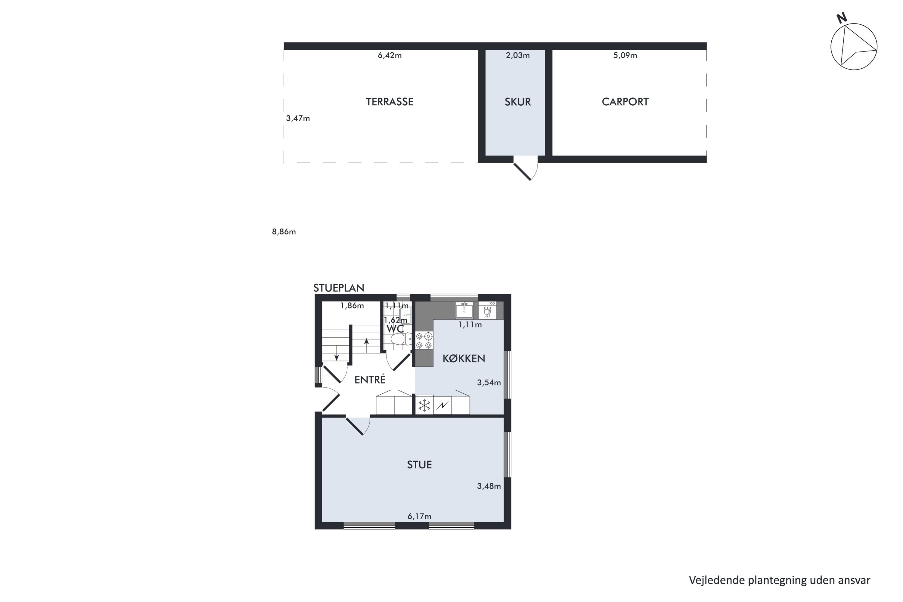 Plantegninger billede af Markedsgade 82B, 7900 Nykøbing M
