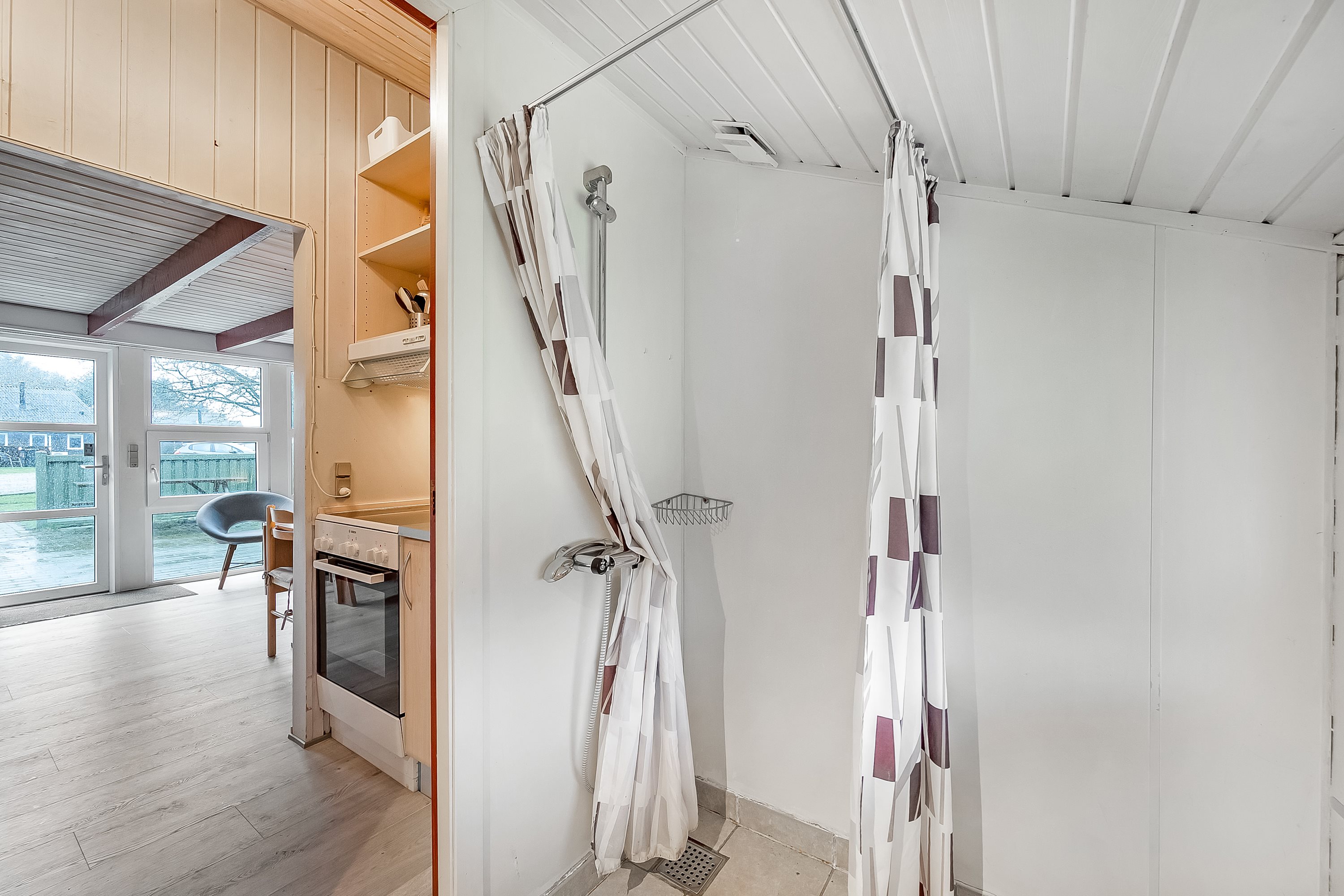 Fremhævet badeværelse billede i fuldskærmstilstand. Billede af Vester Fælled (G1) 160, Bork Havn, 6893 Hemmet