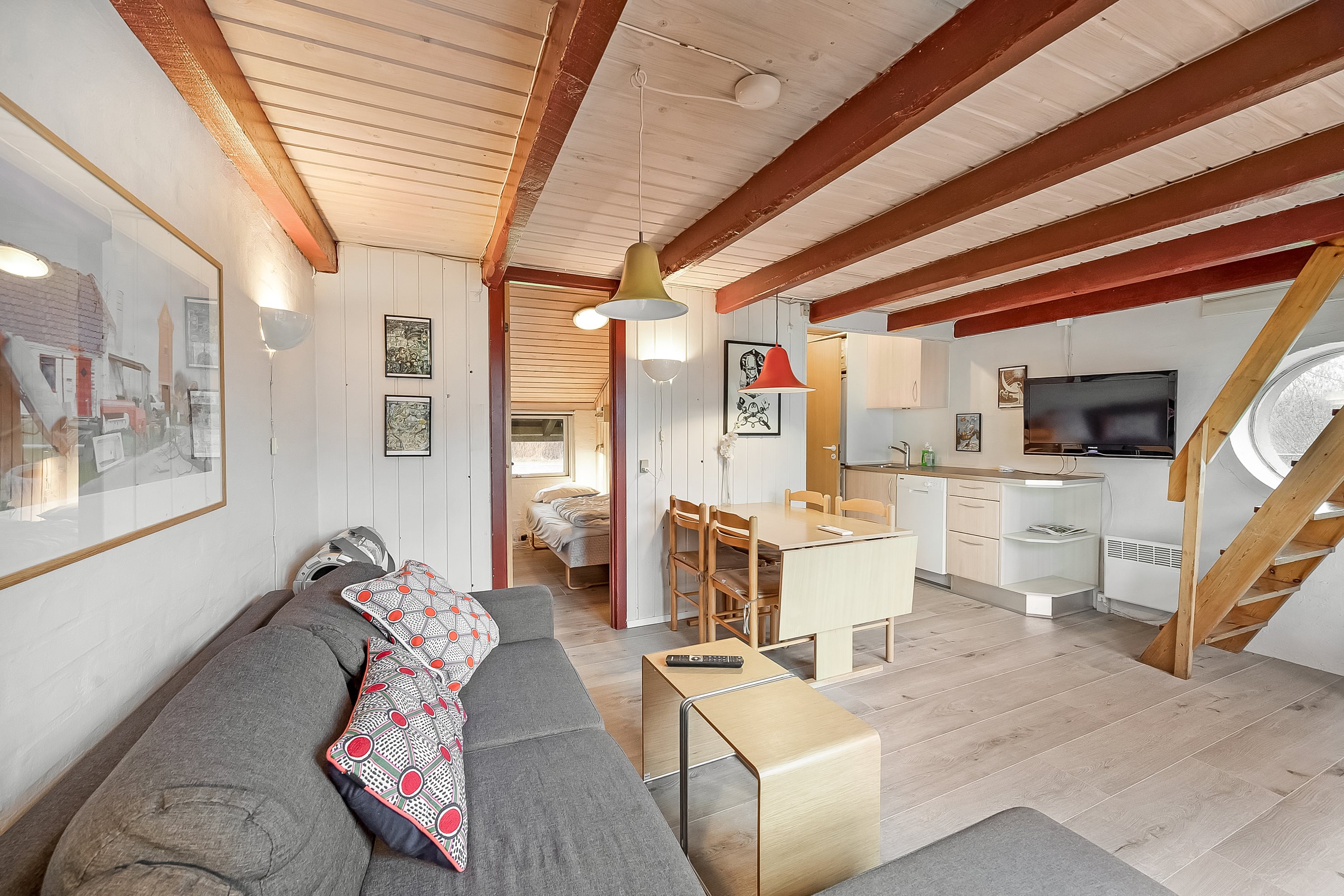 Fremhævet værelse billede i fuldskærmstilstand. Billede af Vester Fælled (G1) 160, Bork Havn, 6893 Hemmet