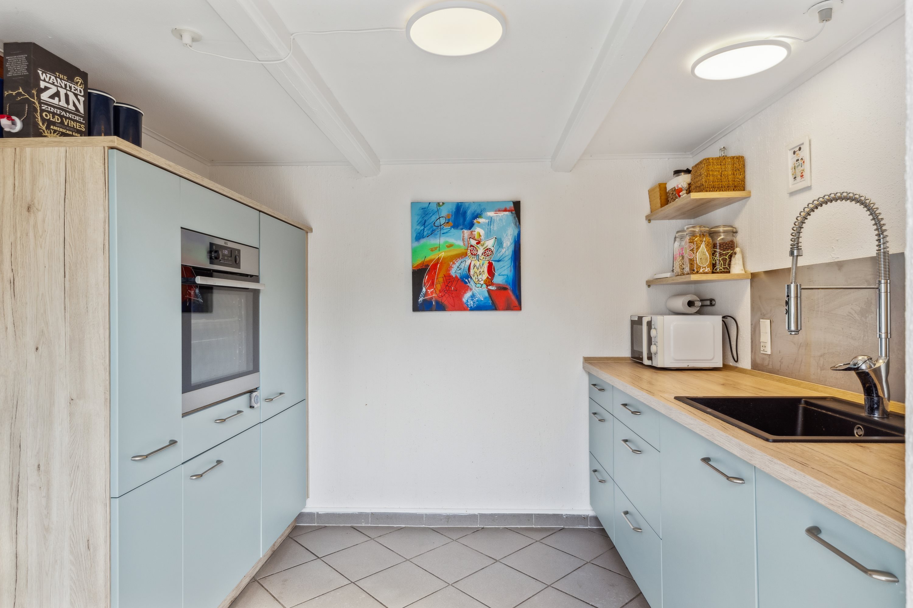 Fremhævet køkken billede i fuldskærmstilstand. Billede af Østerballe 12, Skelde, 6310 Broager