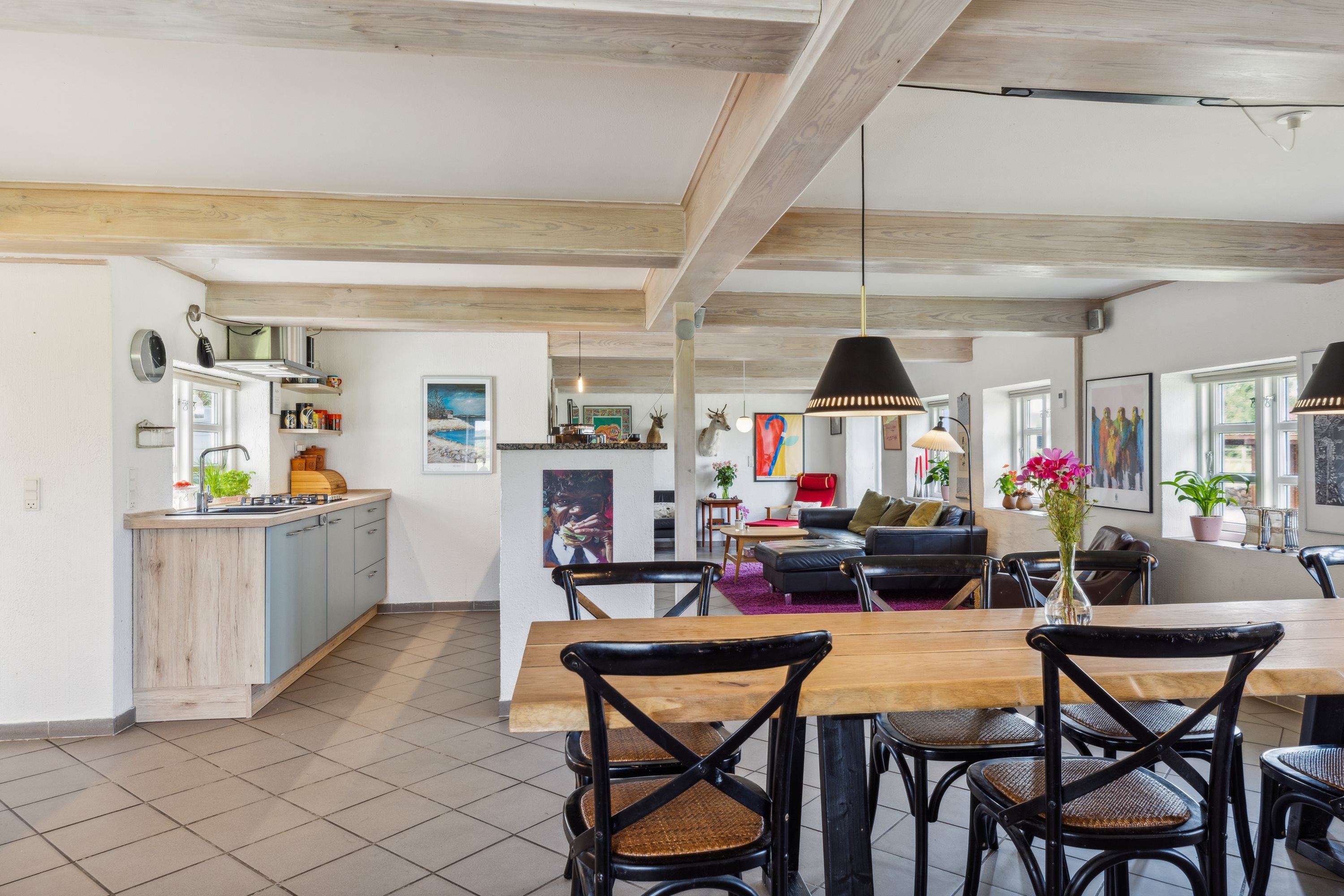 Fremhævet køkken billede i fuldskærmstilstand. Billede af Østerballe 12, Skelde, 6310 Broager