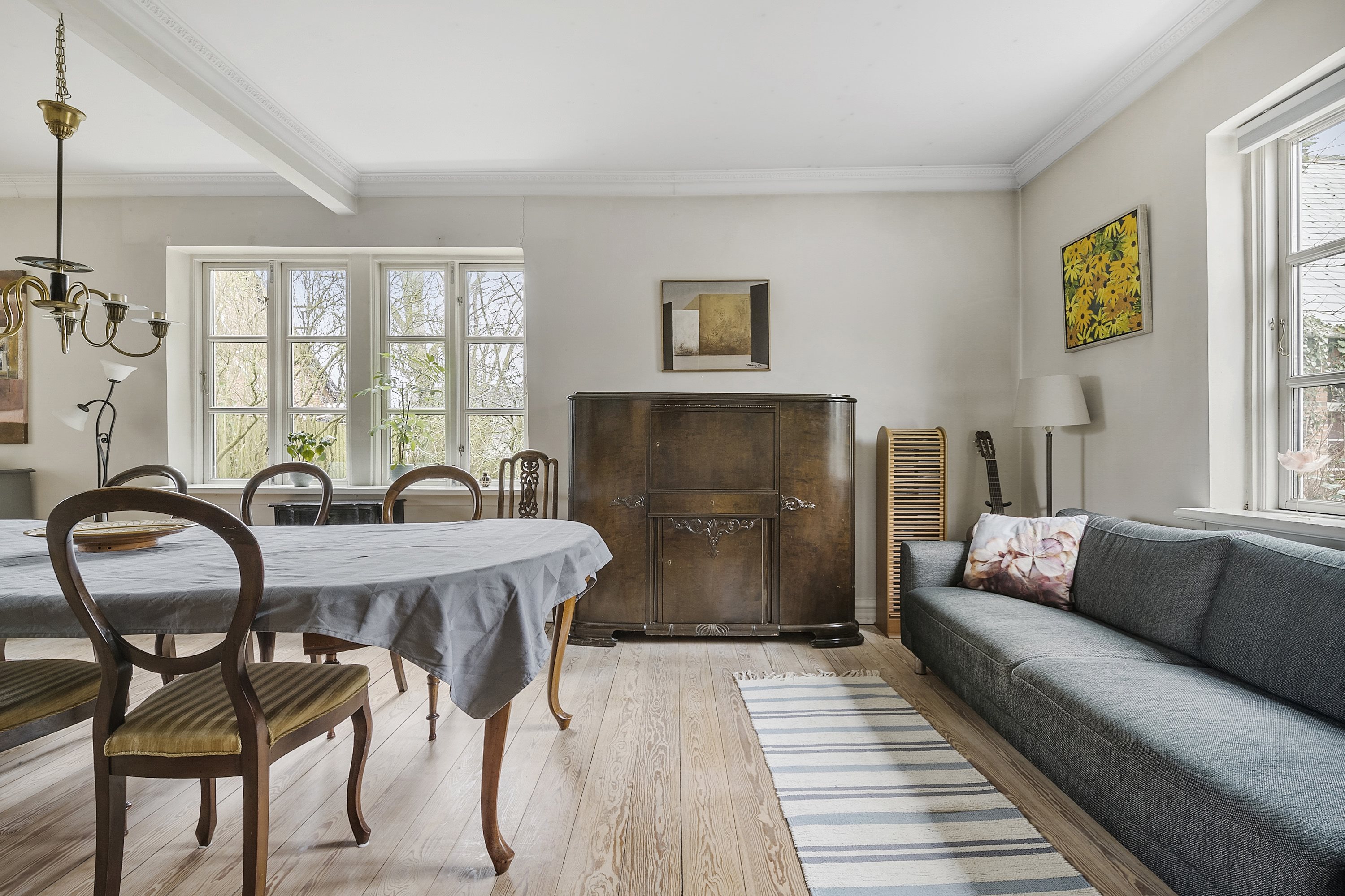 Fremhævet spisestue billede i fuldskærmstilstand. Billede af Forten 6, Lisbjerg, 8200 Aarhus N