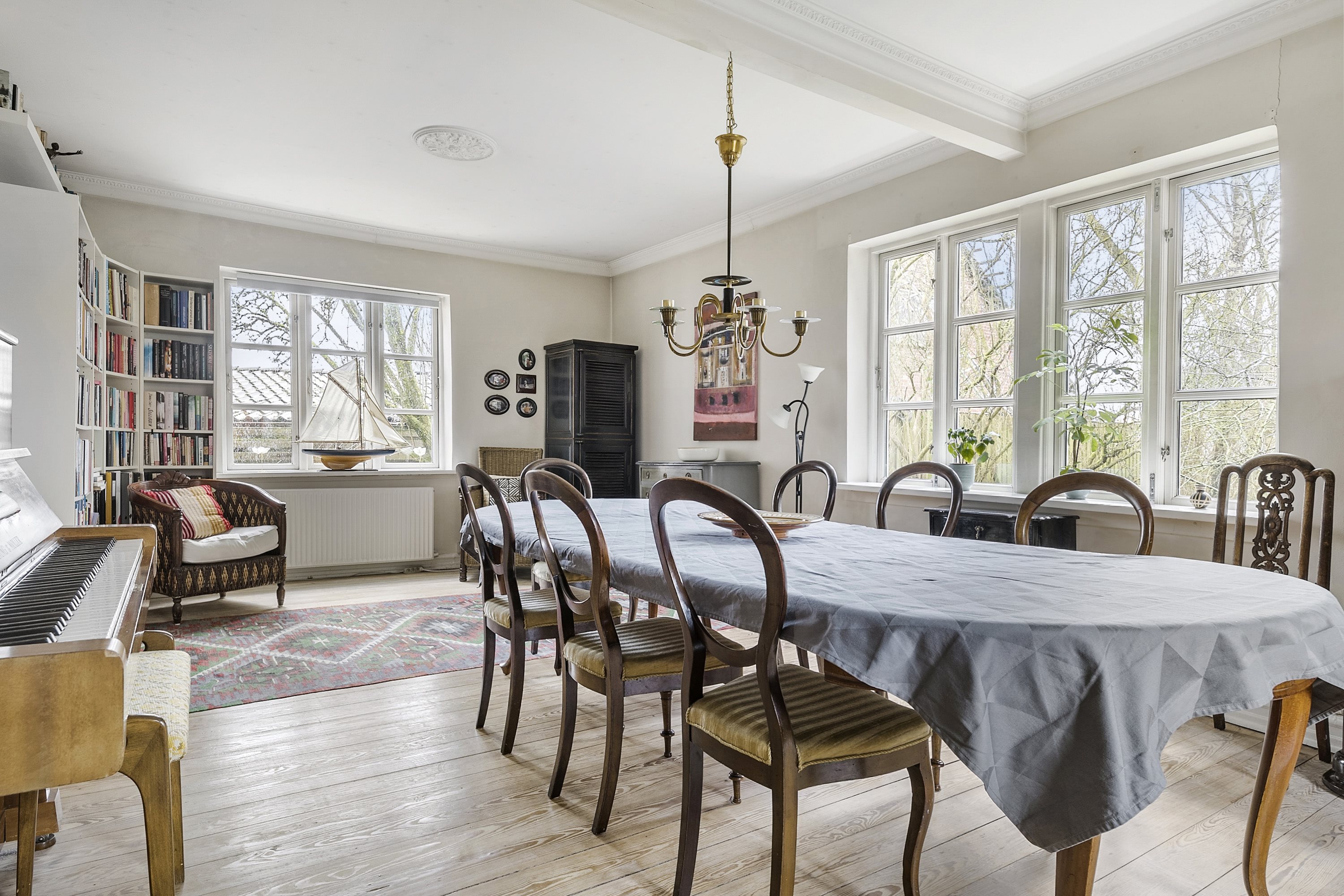 Fremhævet spisestue billede i fuldskærmstilstand. Billede af Forten 6, Lisbjerg, 8200 Aarhus N