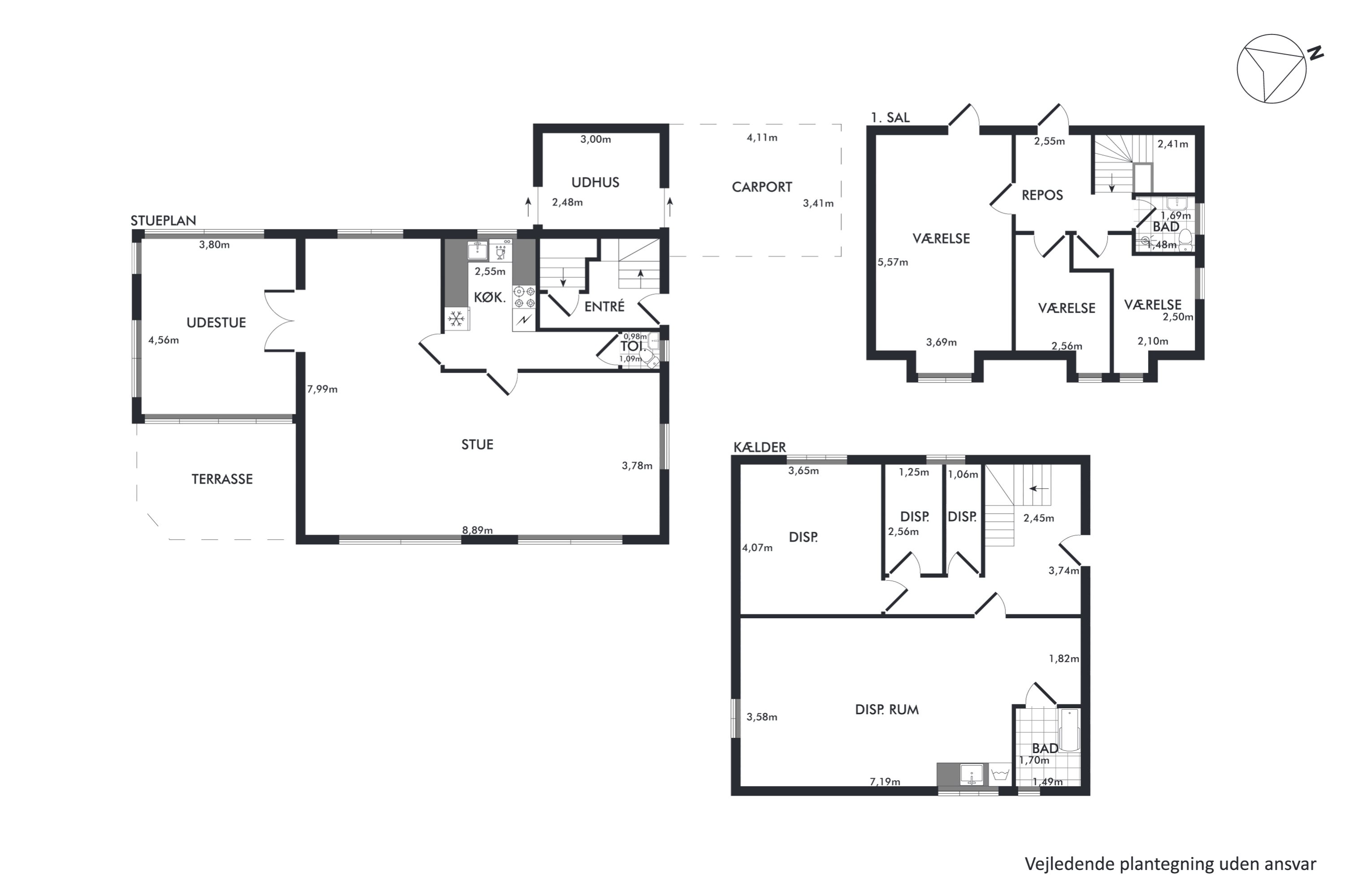 Plantegninger billede af Johannes Ewalds Vej 7, 8800 Viborg