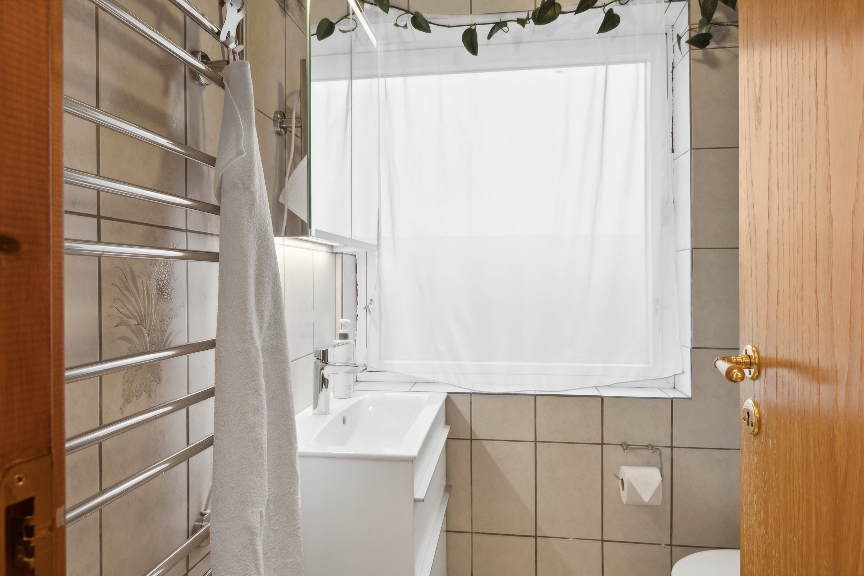 Fremhævet badeværelse billede i fuldskærmstilstand. Billede af Johannes Ewalds Vej 7, 8800 Viborg