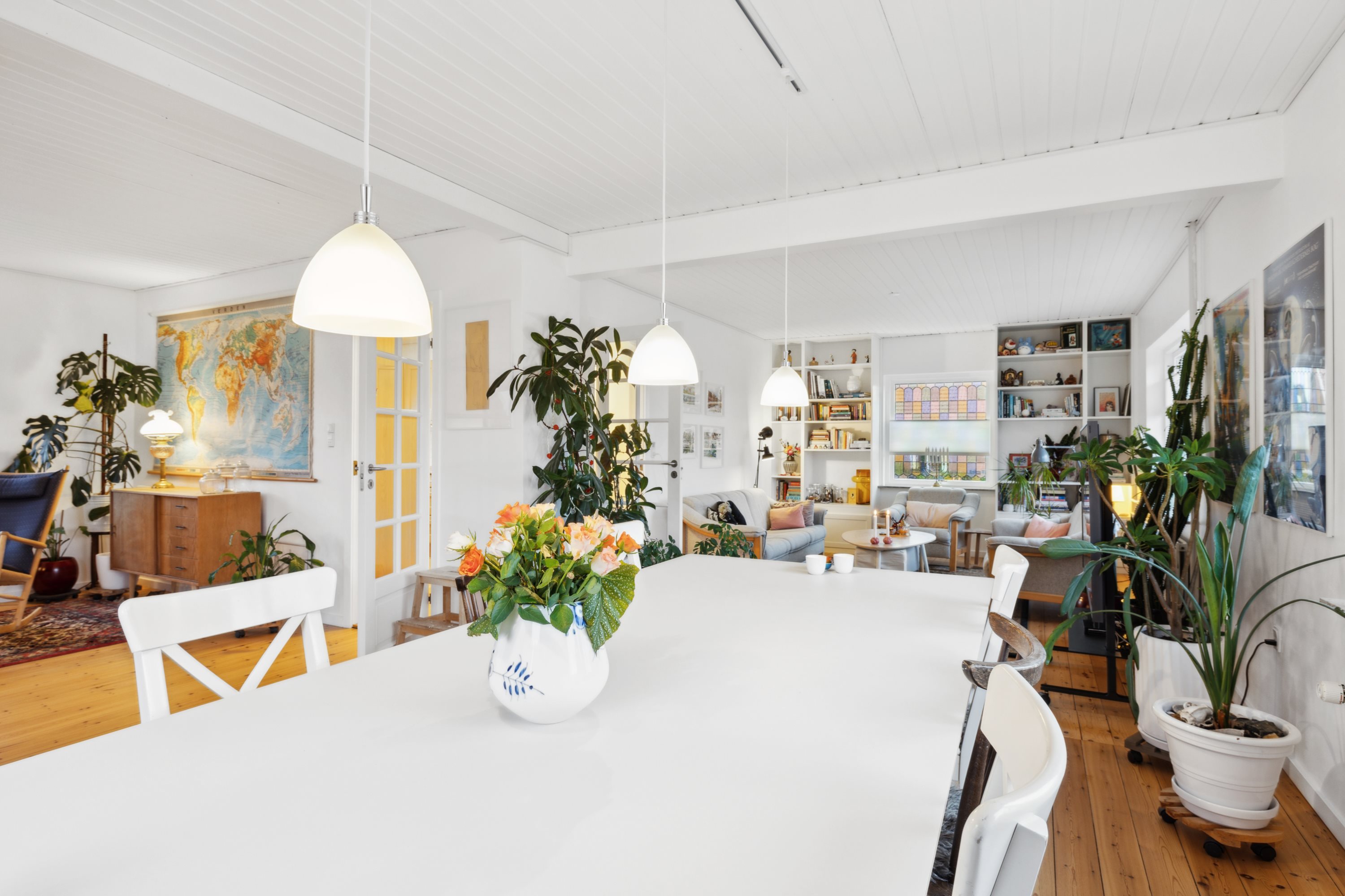 Fremhævet stue billede i fuldskærmstilstand. Billede af Johannes Ewalds Vej 7, 8800 Viborg