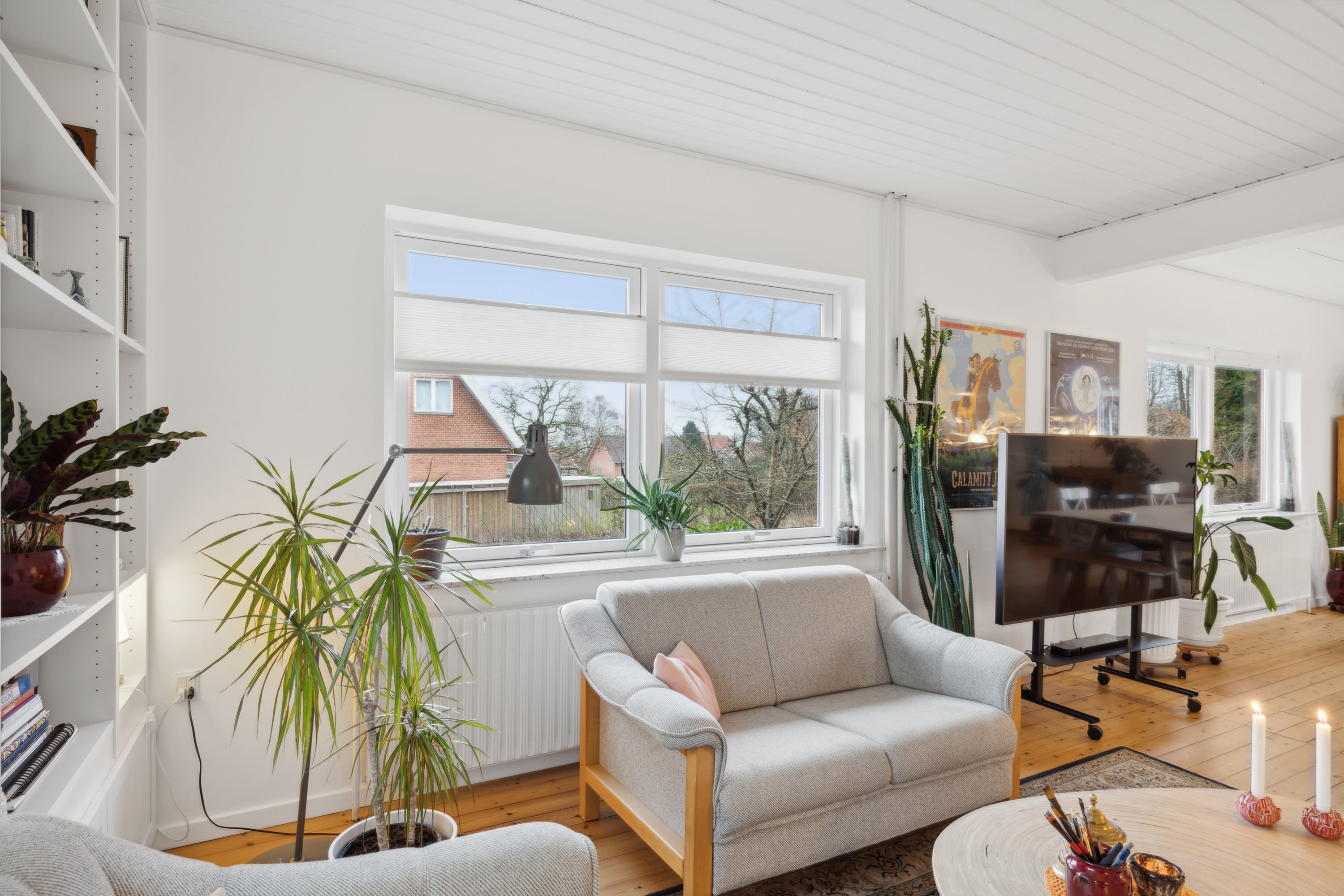 Fremhævet stue billede i fuldskærmstilstand. Billede af Johannes Ewalds Vej 7, 8800 Viborg