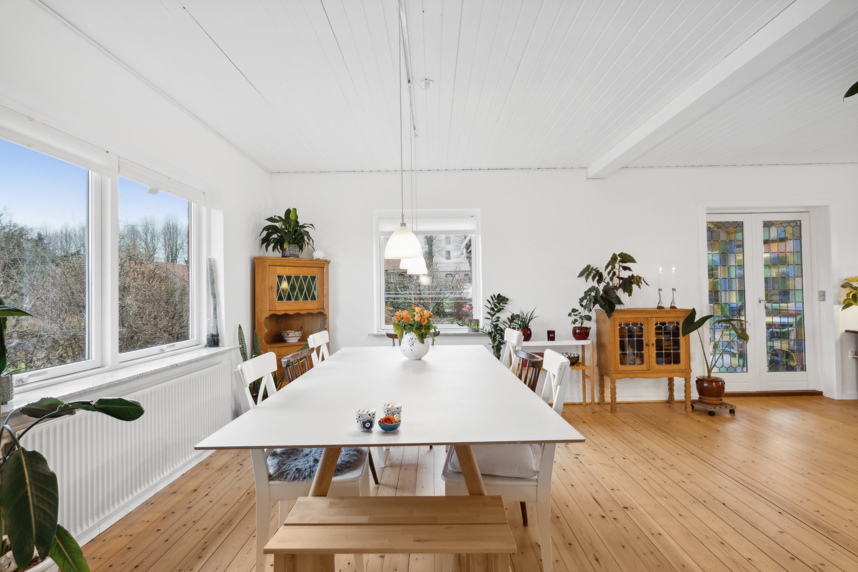 Fremhævet stue billede i fuldskærmstilstand. Billede af Johannes Ewalds Vej 7, 8800 Viborg