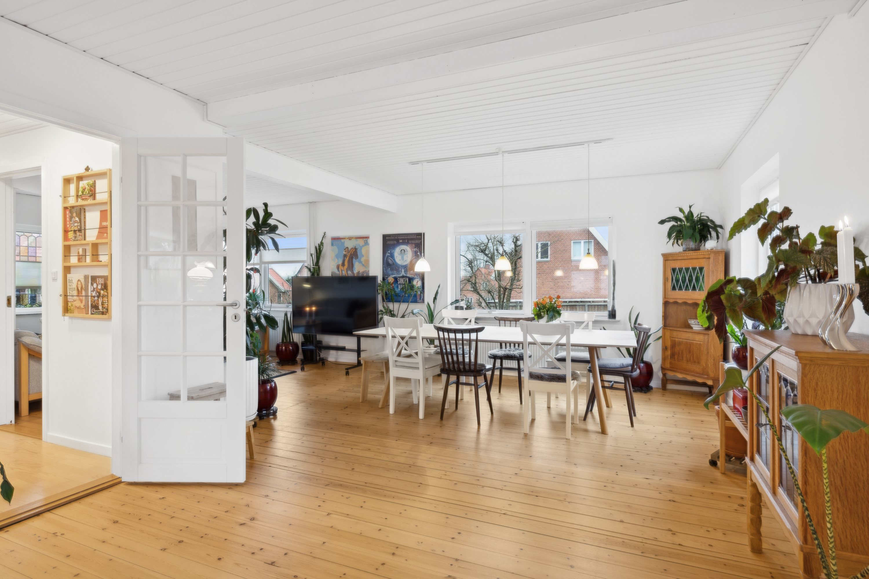 Fremhævet stue billede i fuldskærmstilstand. Billede af Johannes Ewalds Vej 7, 8800 Viborg