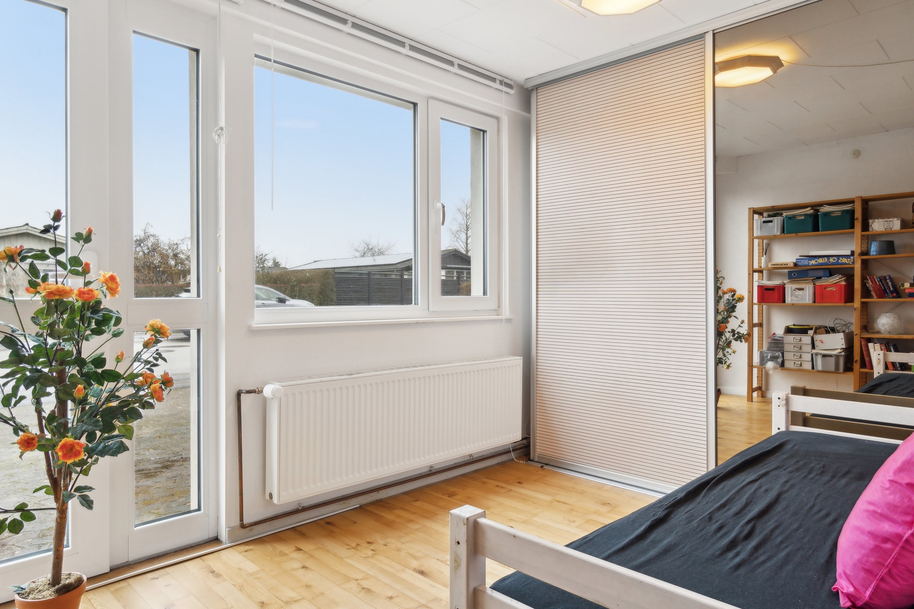 Fremhævet soveværelse billede i fuldskærmstilstand. Billede af Holmevej 5, 4390 Vipperød