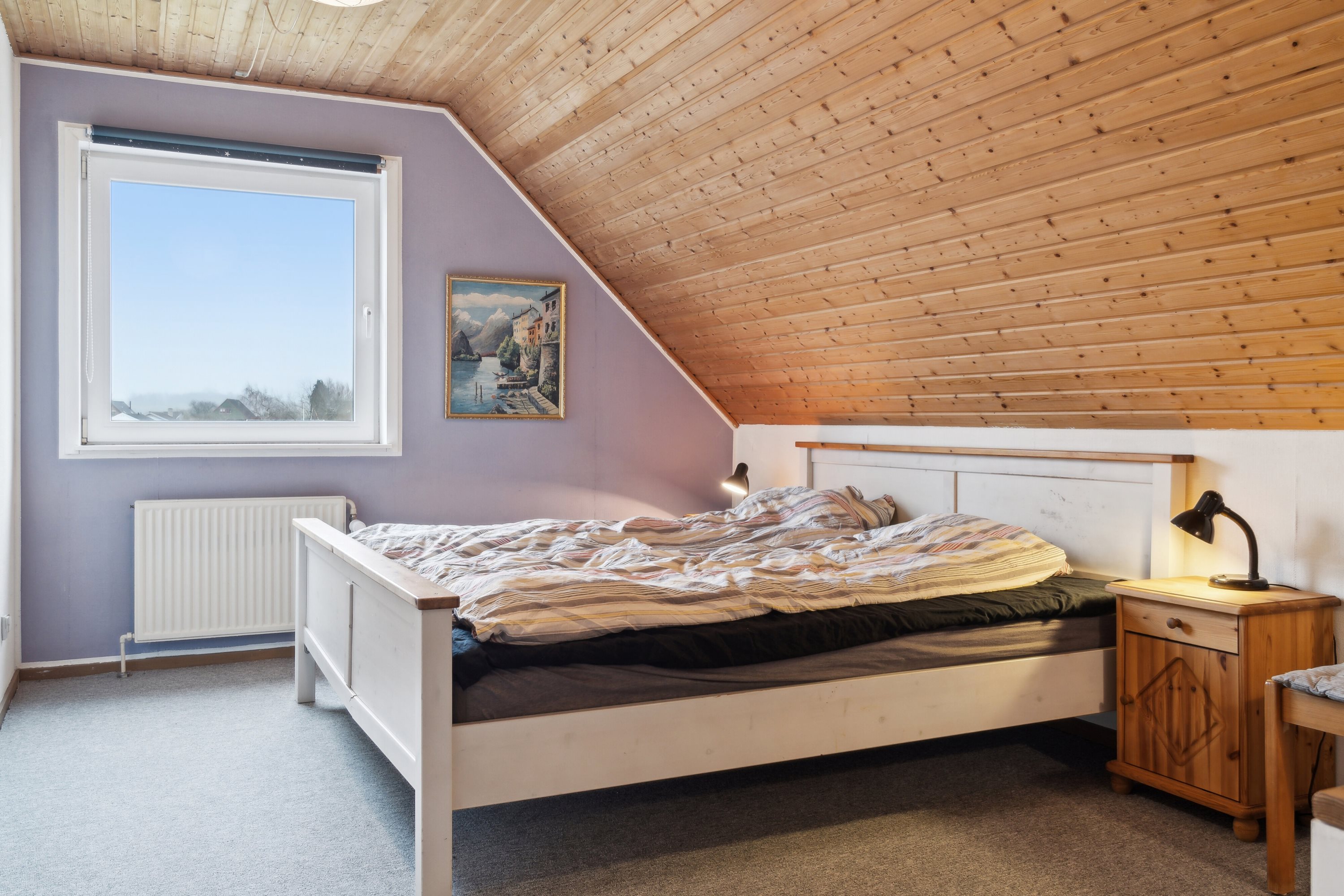 Fremhævet soveværelse billede i fuldskærmstilstand. Billede af Holmevej 5, 4390 Vipperød