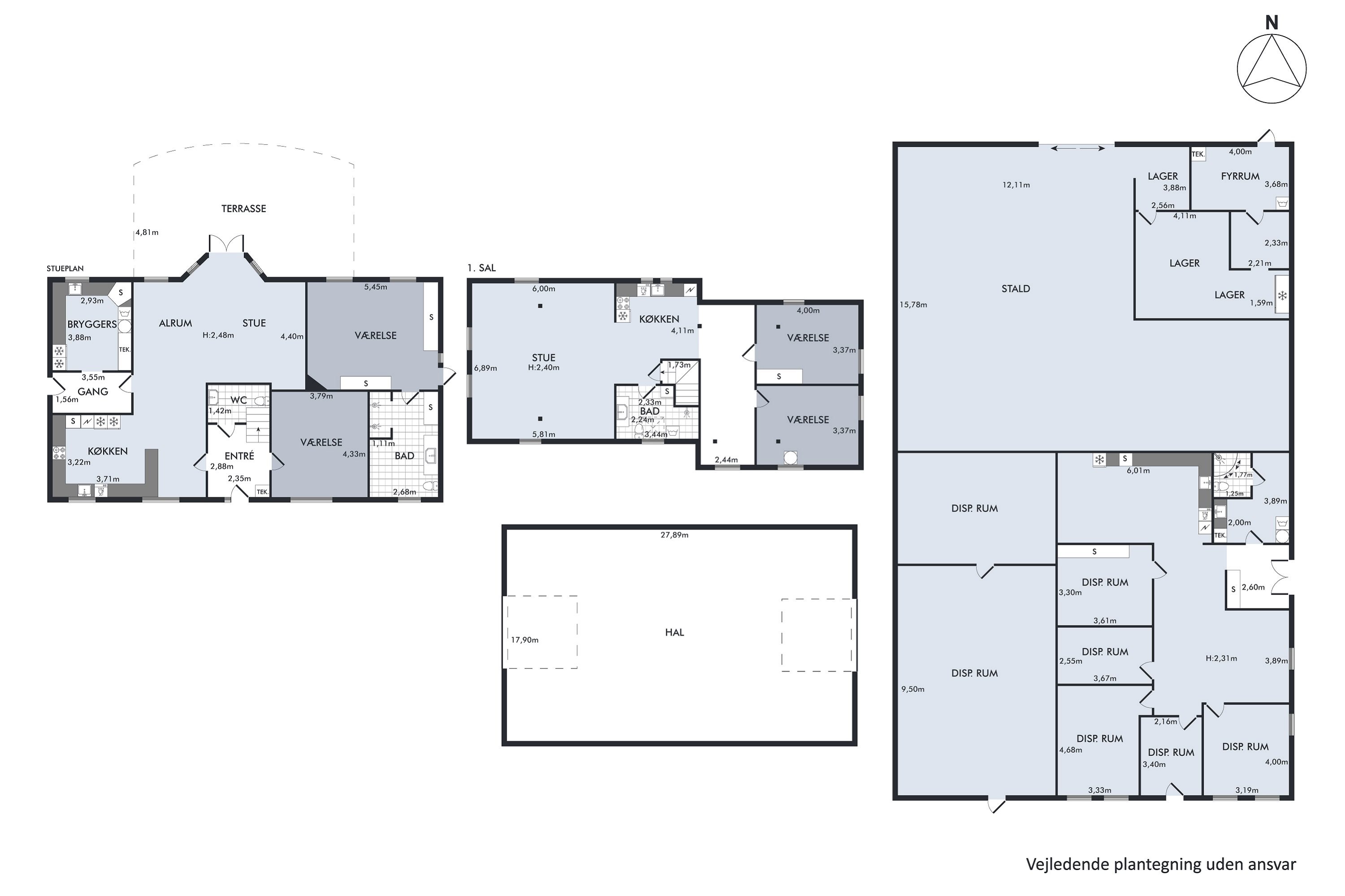 Plantegninger billede af Dyndetvej 9, 4140 Borup