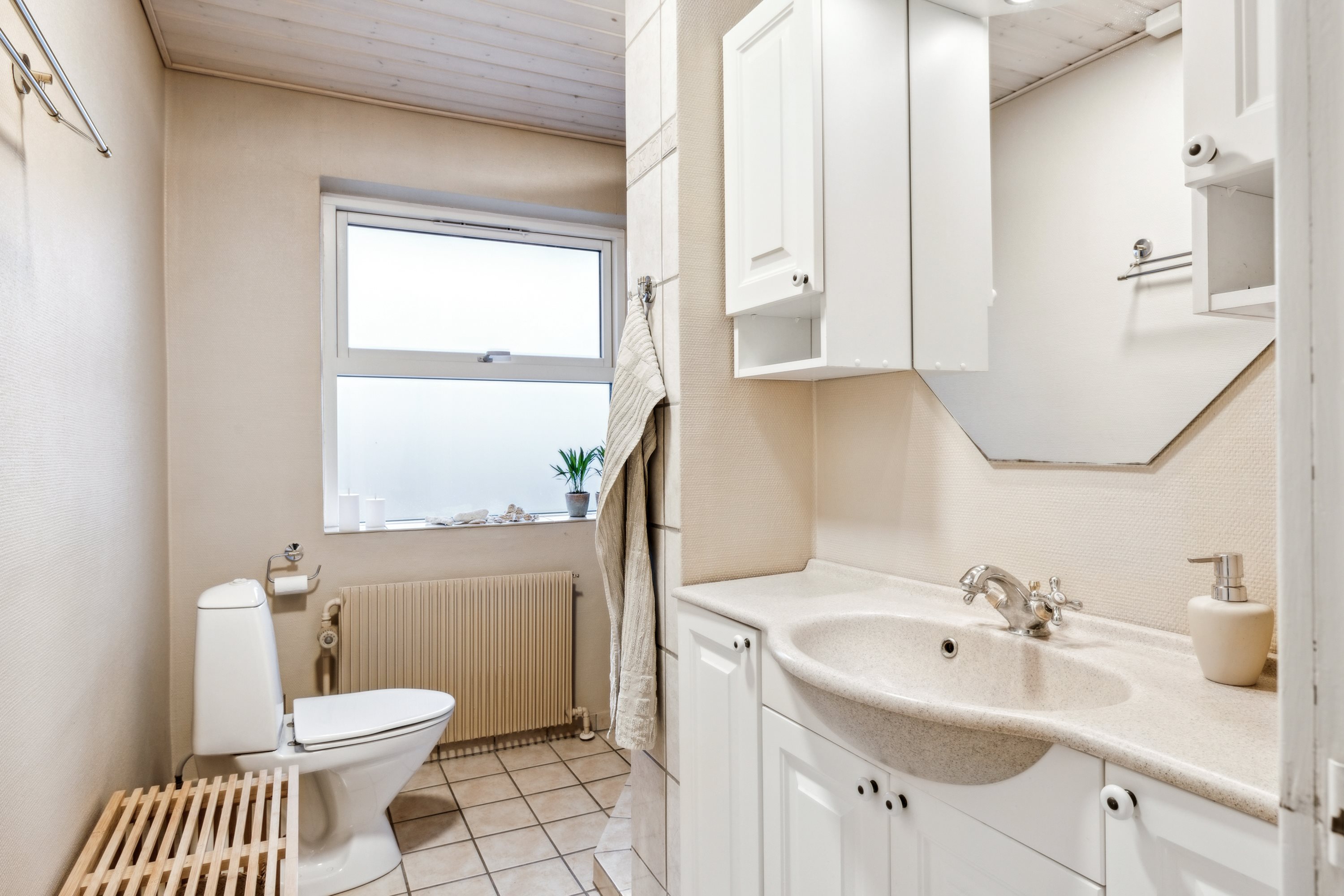 Fremhævet badeværelse billede i fuldskærmstilstand. Billede af Mimersvej 29, 8800 Viborg