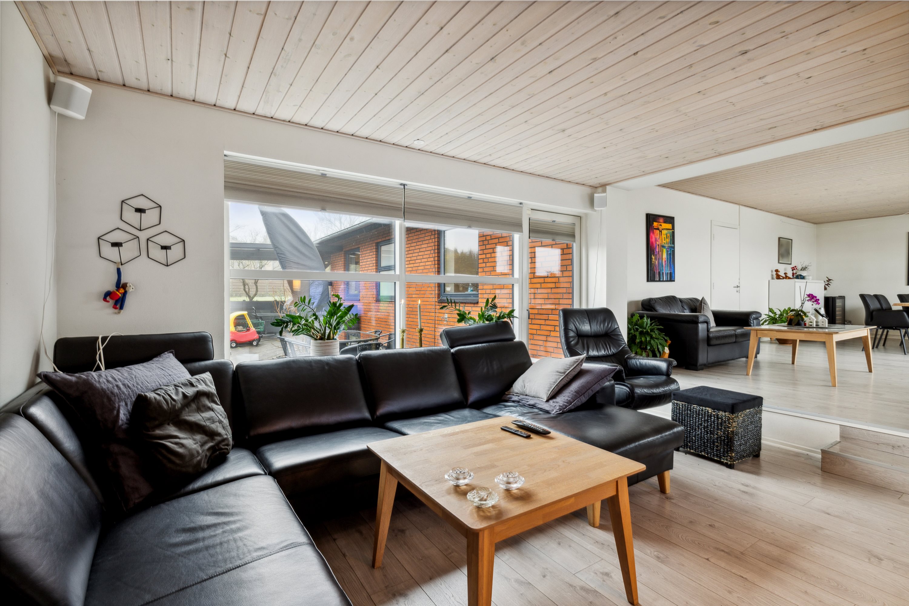 Fremhævet stue billede i fuldskærmstilstand. Billede af Mimersvej 29, 8800 Viborg