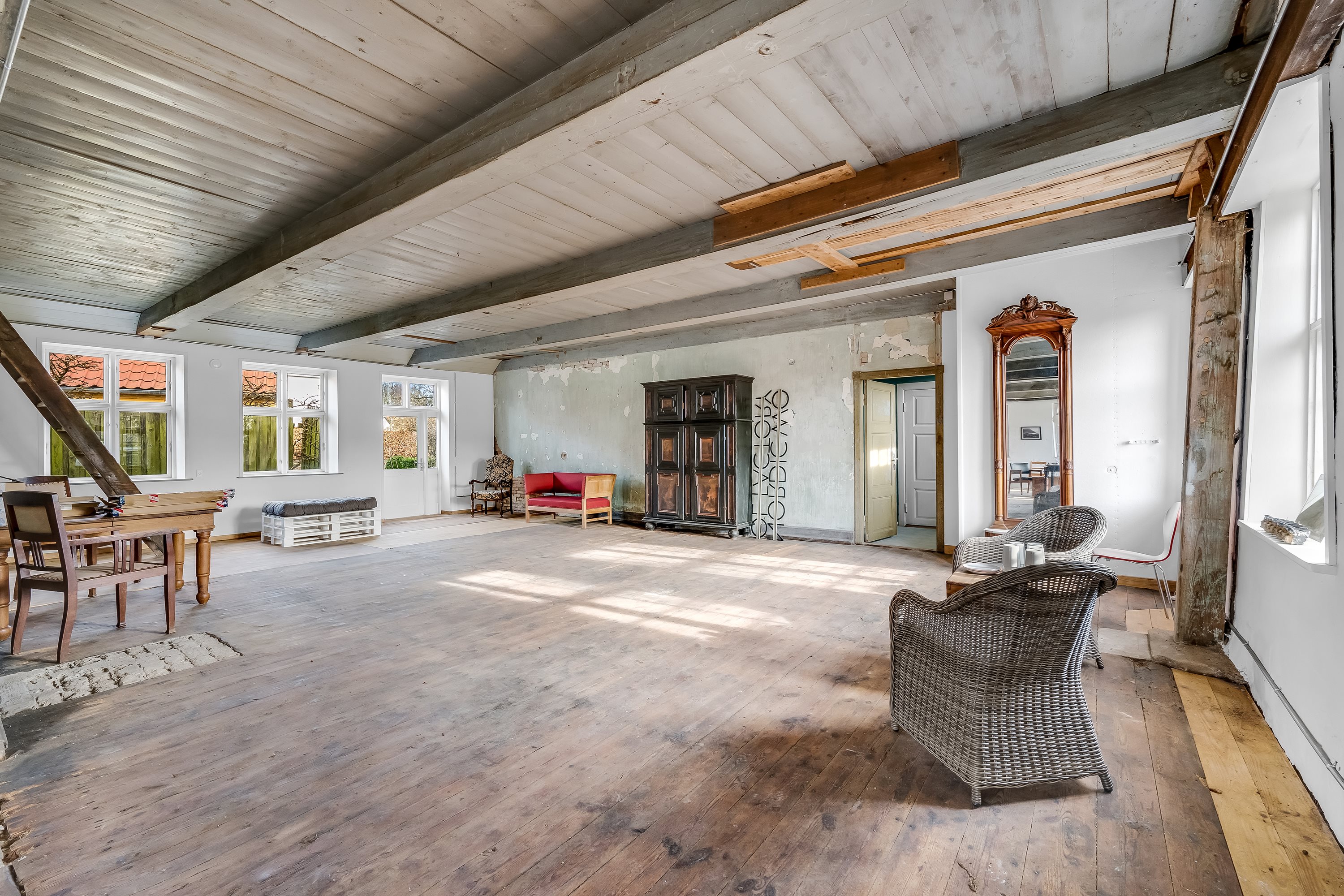 Fremhævet stue billede i fuldskærmstilstand. Billede af Sønderbyvej 22, Møgeltønder, 6270 Tønder