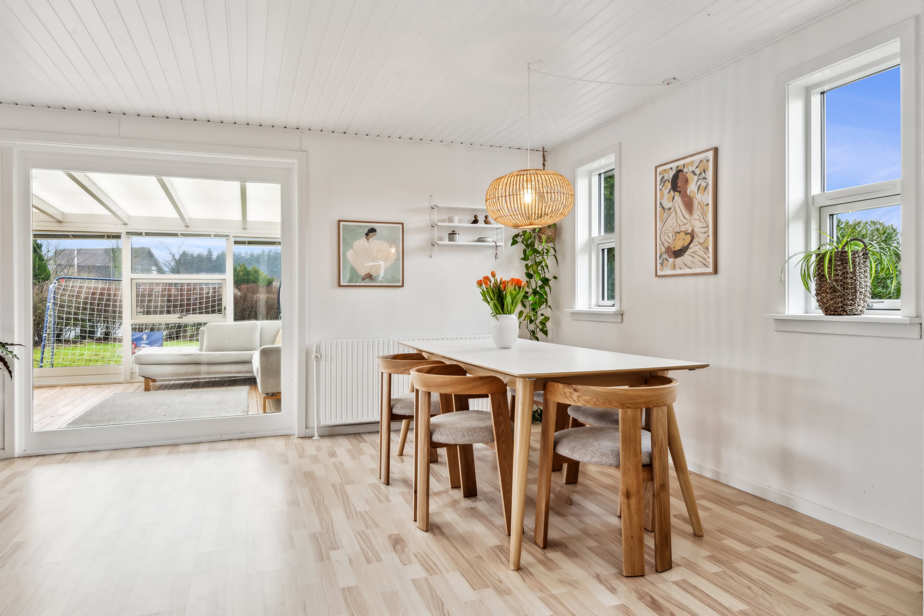 Miniaturebillede 1: stue. Billede af Bymarken 34, Sørup, 9530 Støvring