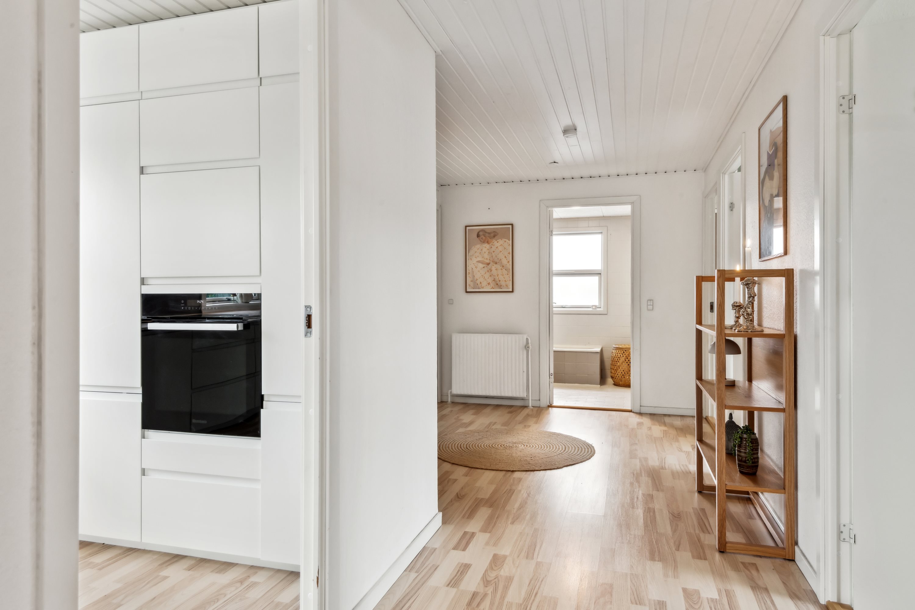 Fremhævet gang billede i fuldskærmstilstand. Billede af Bymarken 34, Sørup, 9530 Støvring