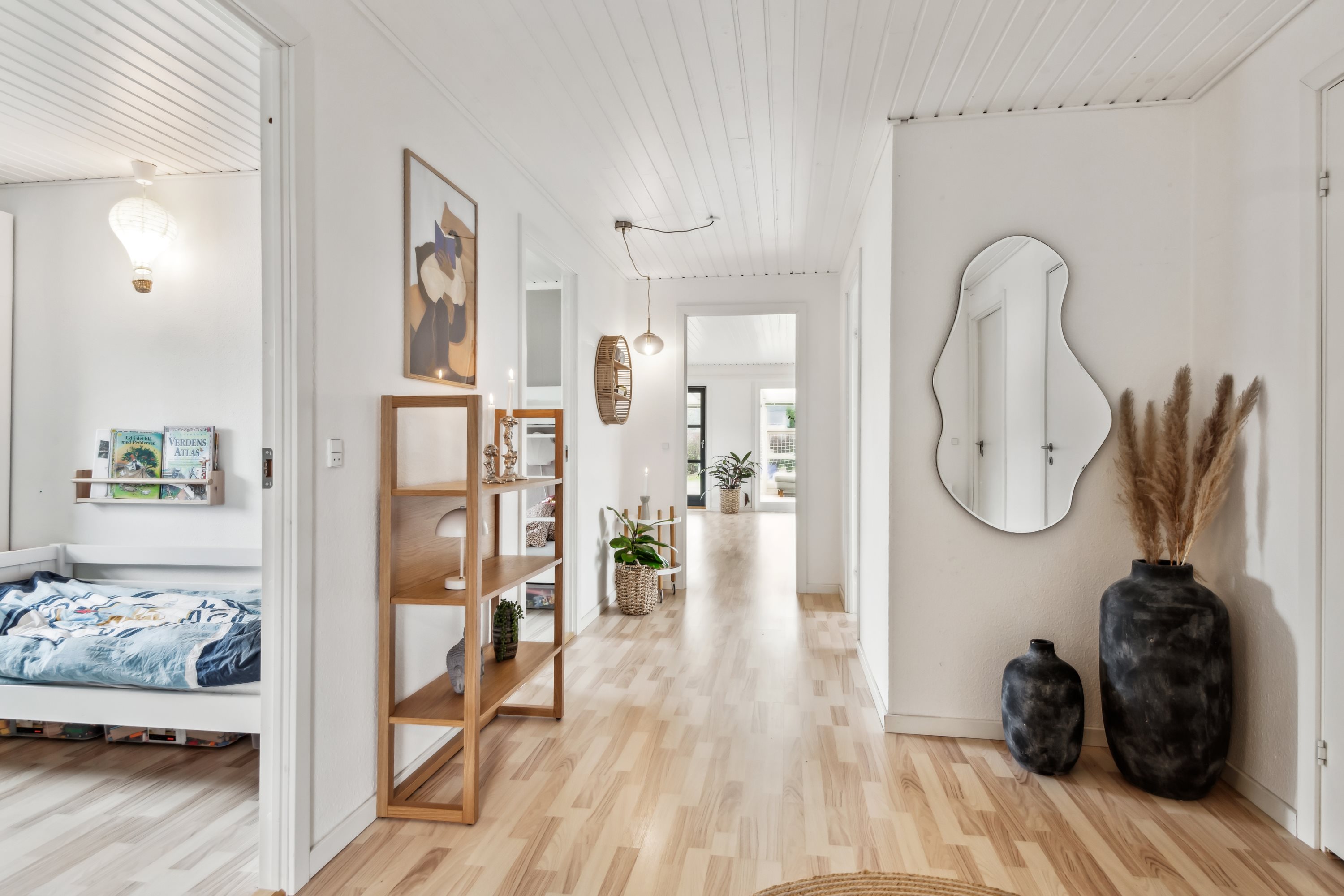 Fremhævet gang billede i fuldskærmstilstand. Billede af Bymarken 34, Sørup, 9530 Støvring