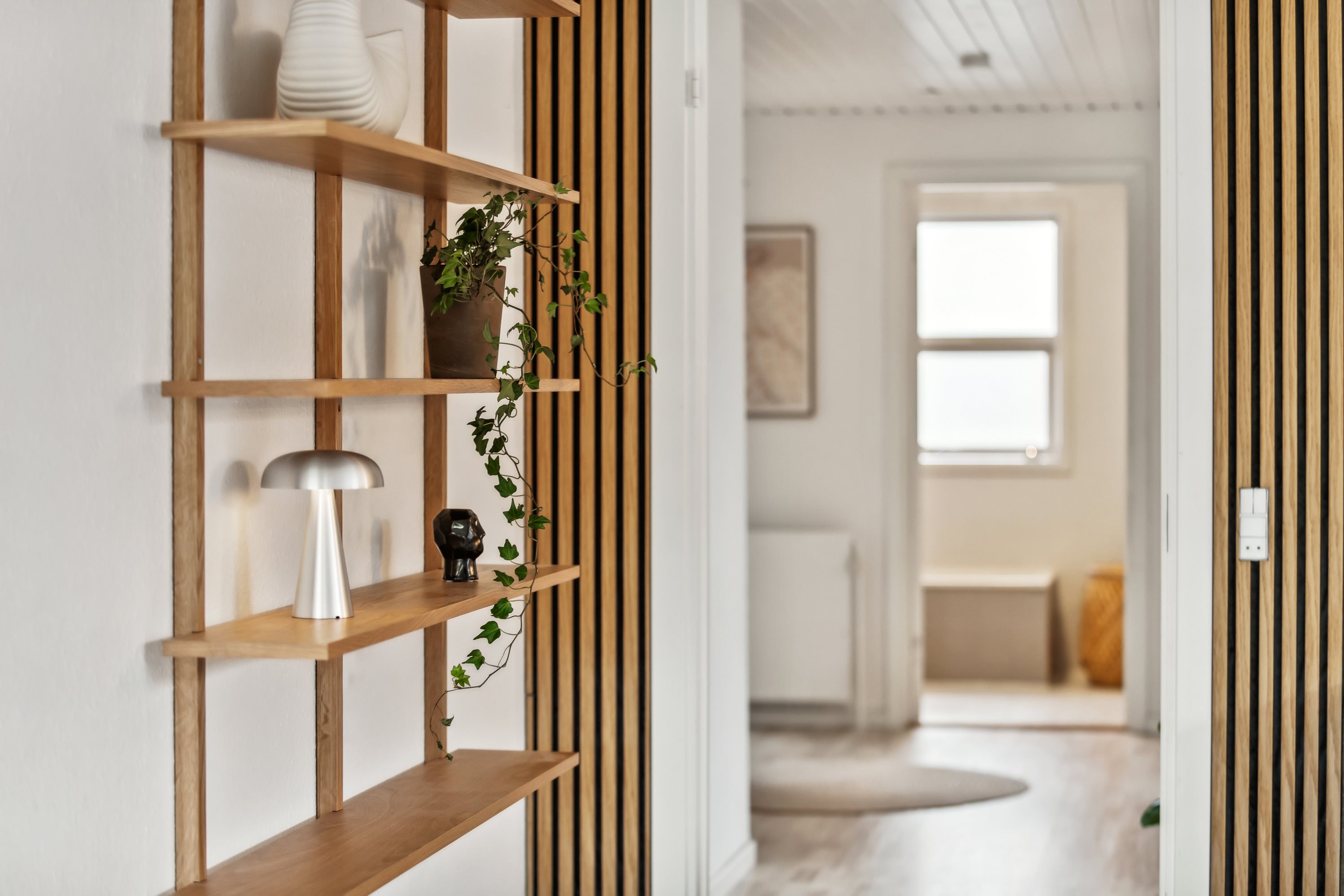 Fremhævet stue billede i fuldskærmstilstand. Billede af Bymarken 34, Sørup, 9530 Støvring