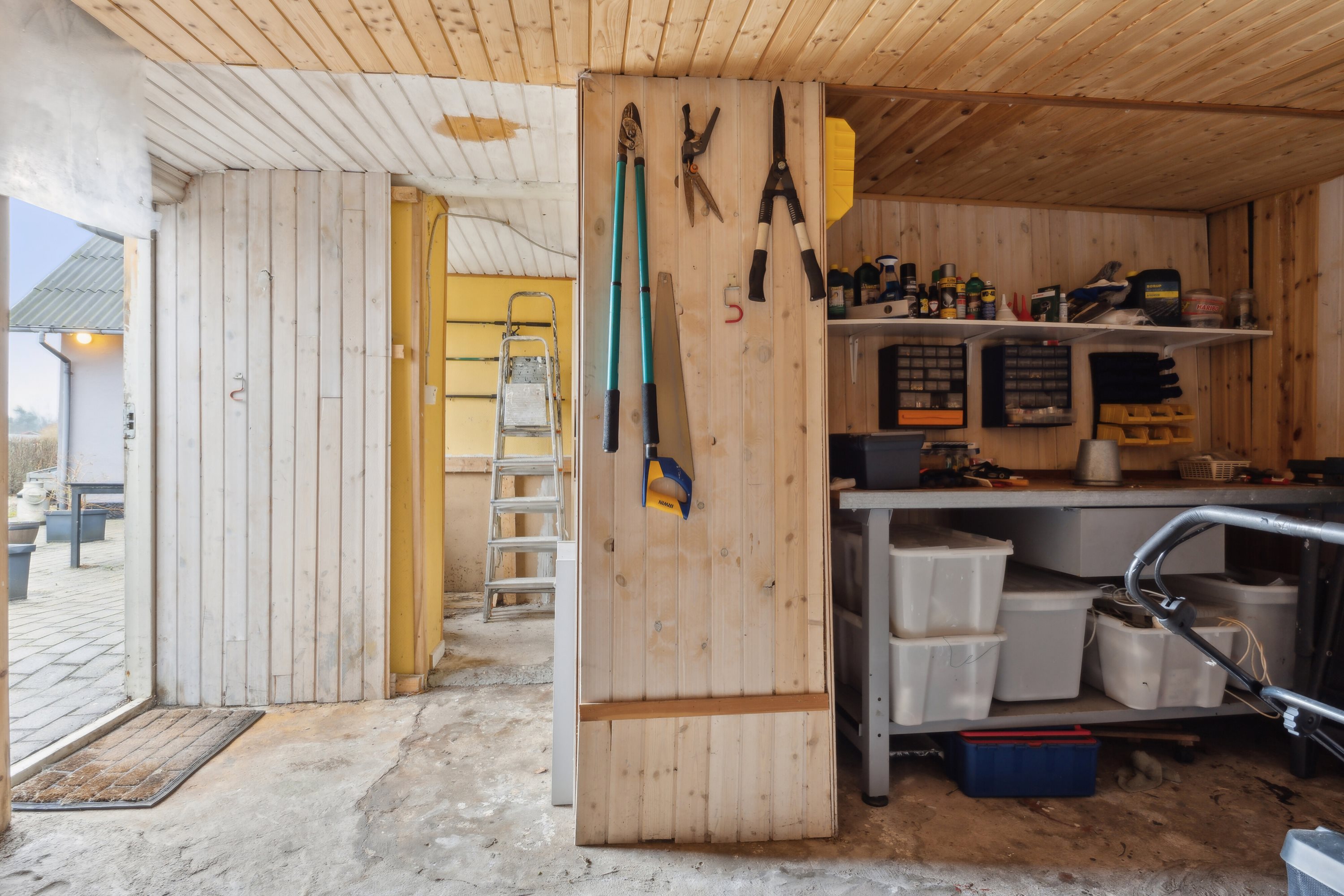 Fremhævet gang billede i fuldskærmstilstand. Billede af Birkevej 43, 7442 Engesvang