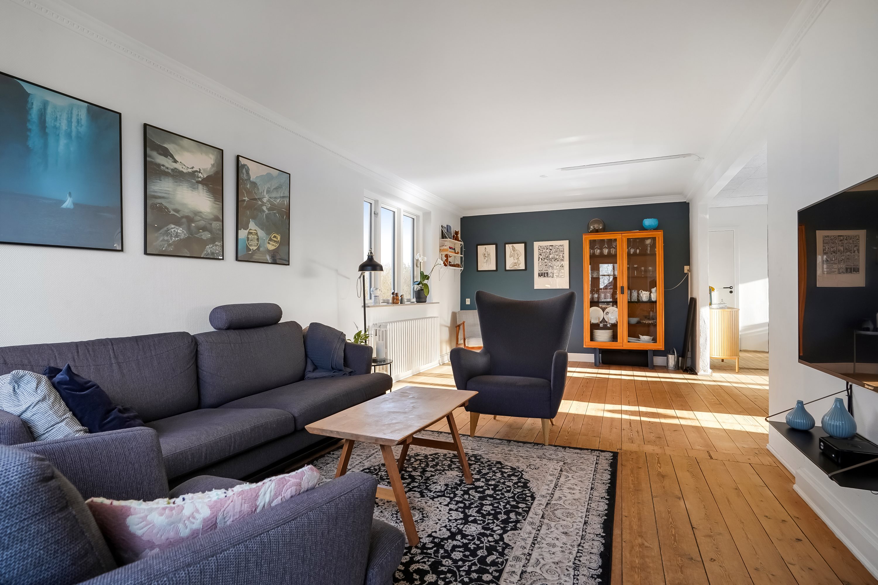 Fremhævet stue billede i fuldskærmstilstand. Billede af Rugårdsvej 955, Skovsgårde, 5471 Søndersø