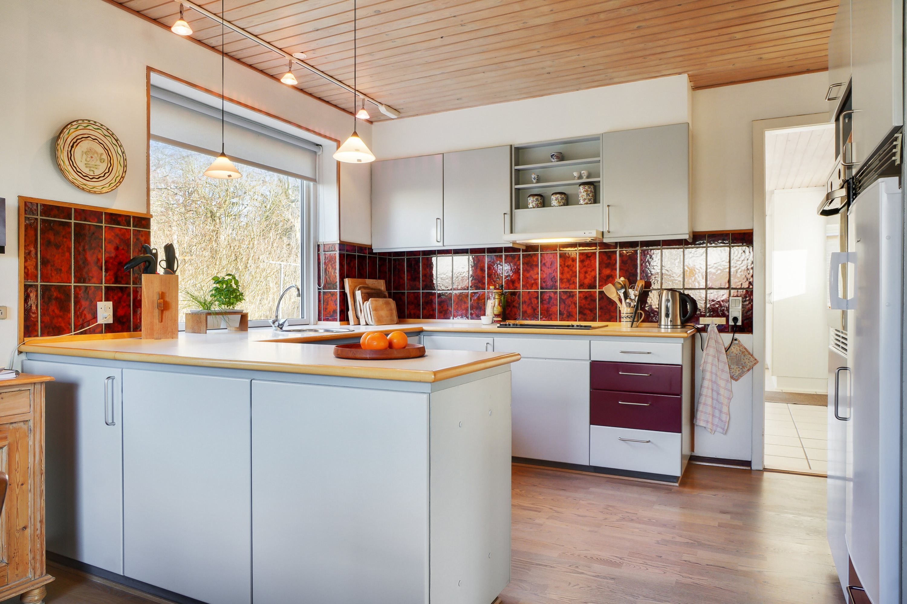 Fremhævet køkken billede i fuldskærmstilstand. Billede af Soltoften 6, 7900 Nykøbing M