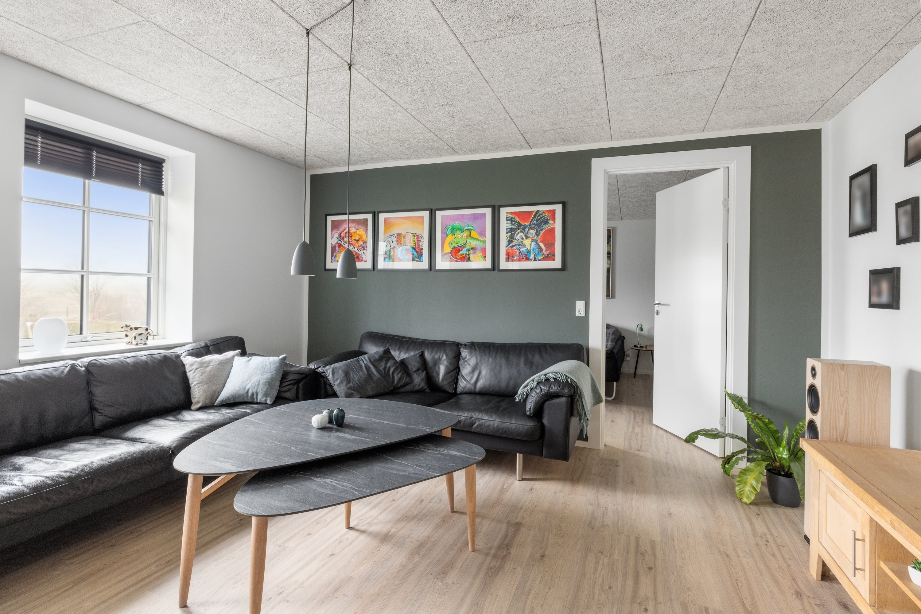 Fremhævet stue billede i fuldskærmstilstand. Billede af Tingvej 53, Tostrup, 9632 Møldrup